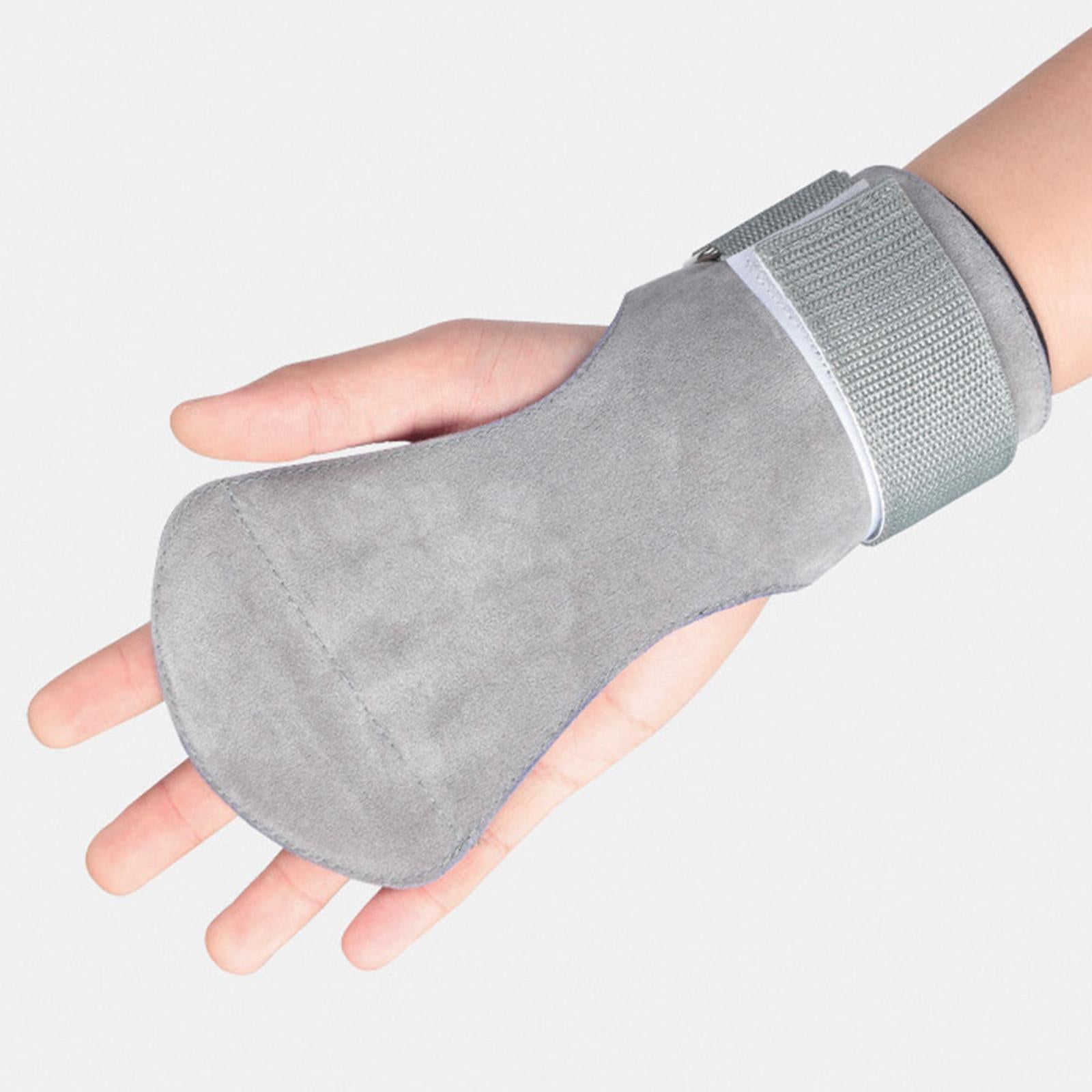Weight Lifting Straps Hand Grips for Cross Training Weightlifting Gymnastics Grey Right Hand