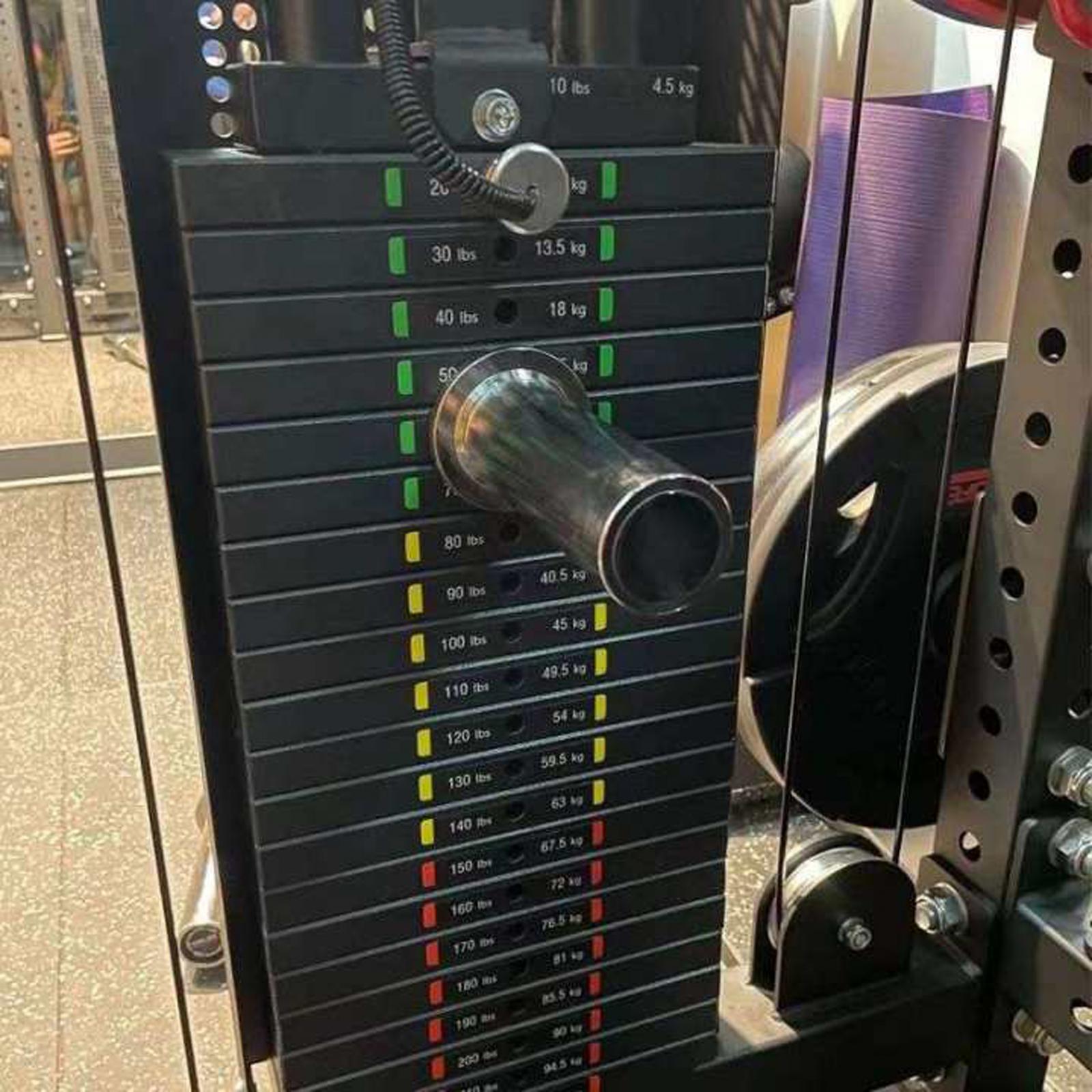 Weight Stack Labels Weight Stickers for Workout Indoor Gym Strength Training