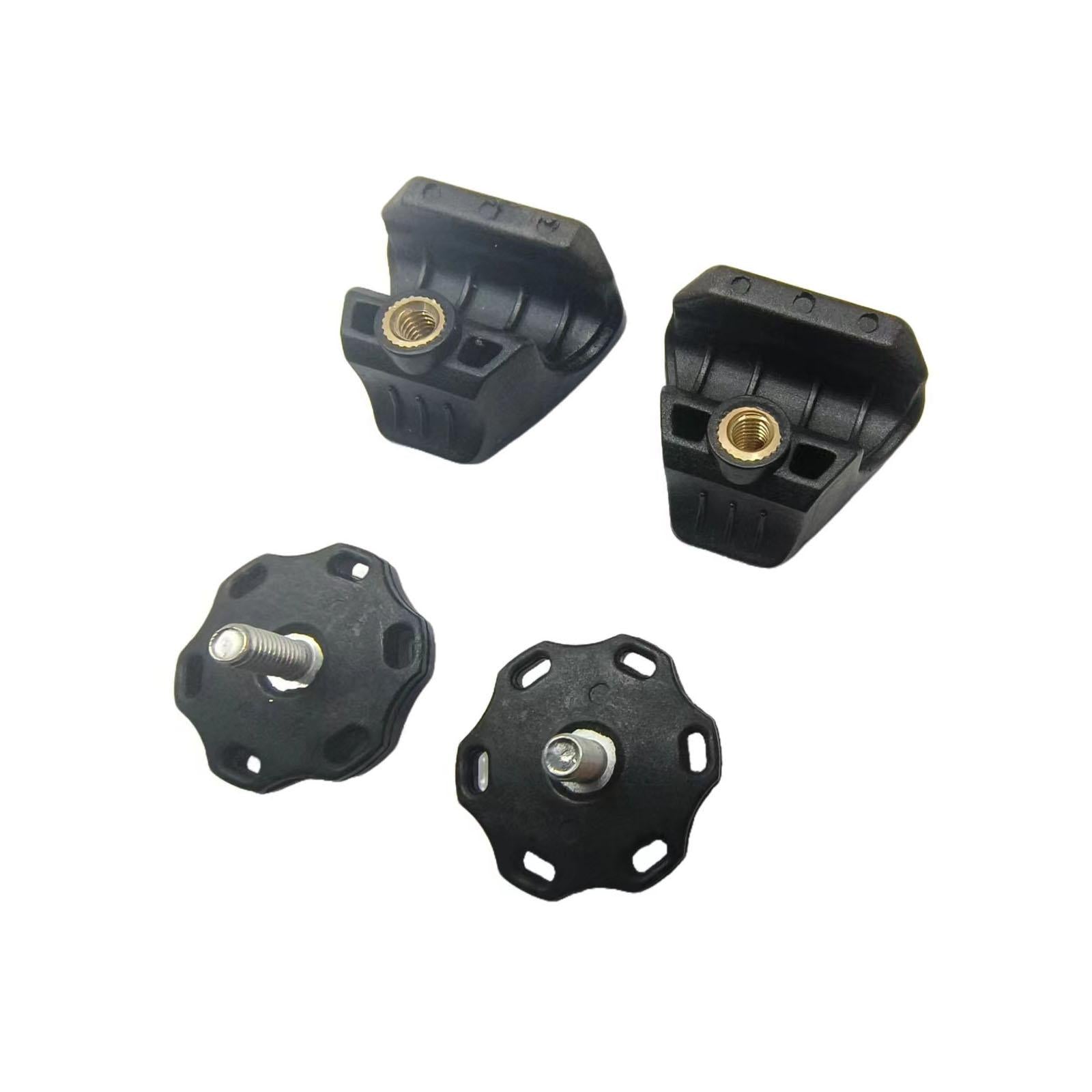 Football Visor Clips Easy to Install for Football Helmets Replacement Screws