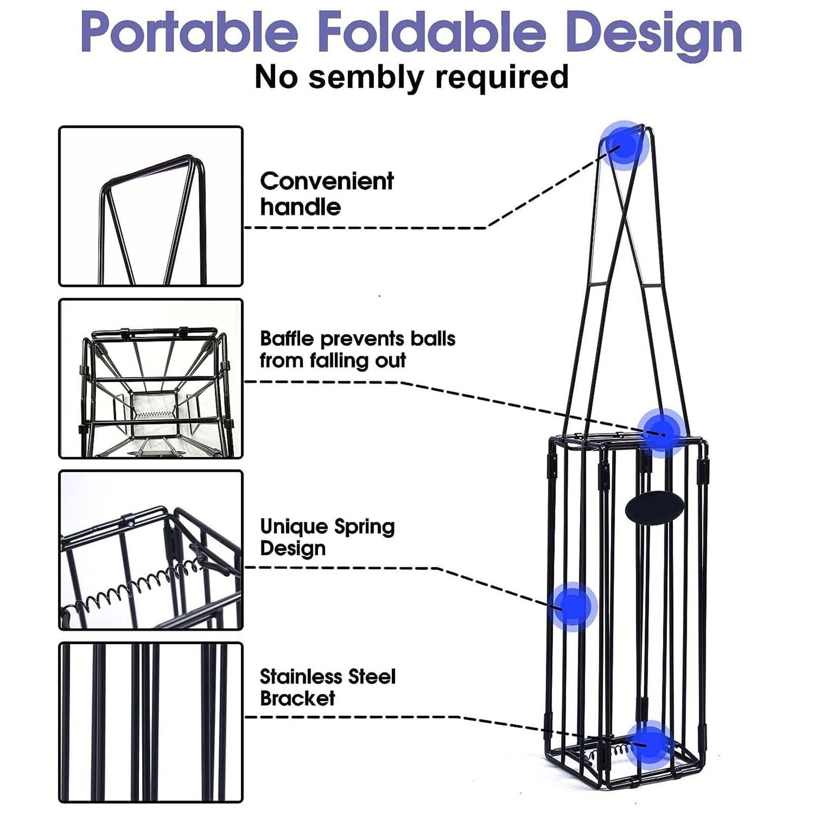 Pickleball Picker Sturdy Training Pickleball Retriever for Outdoor Sport Gym