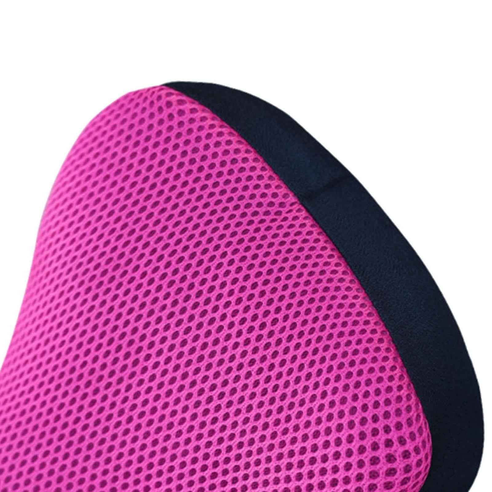 Bike Saddle Cover Soft Bicycle Seat Protective Cover for Men Women Road Bike Rose Red