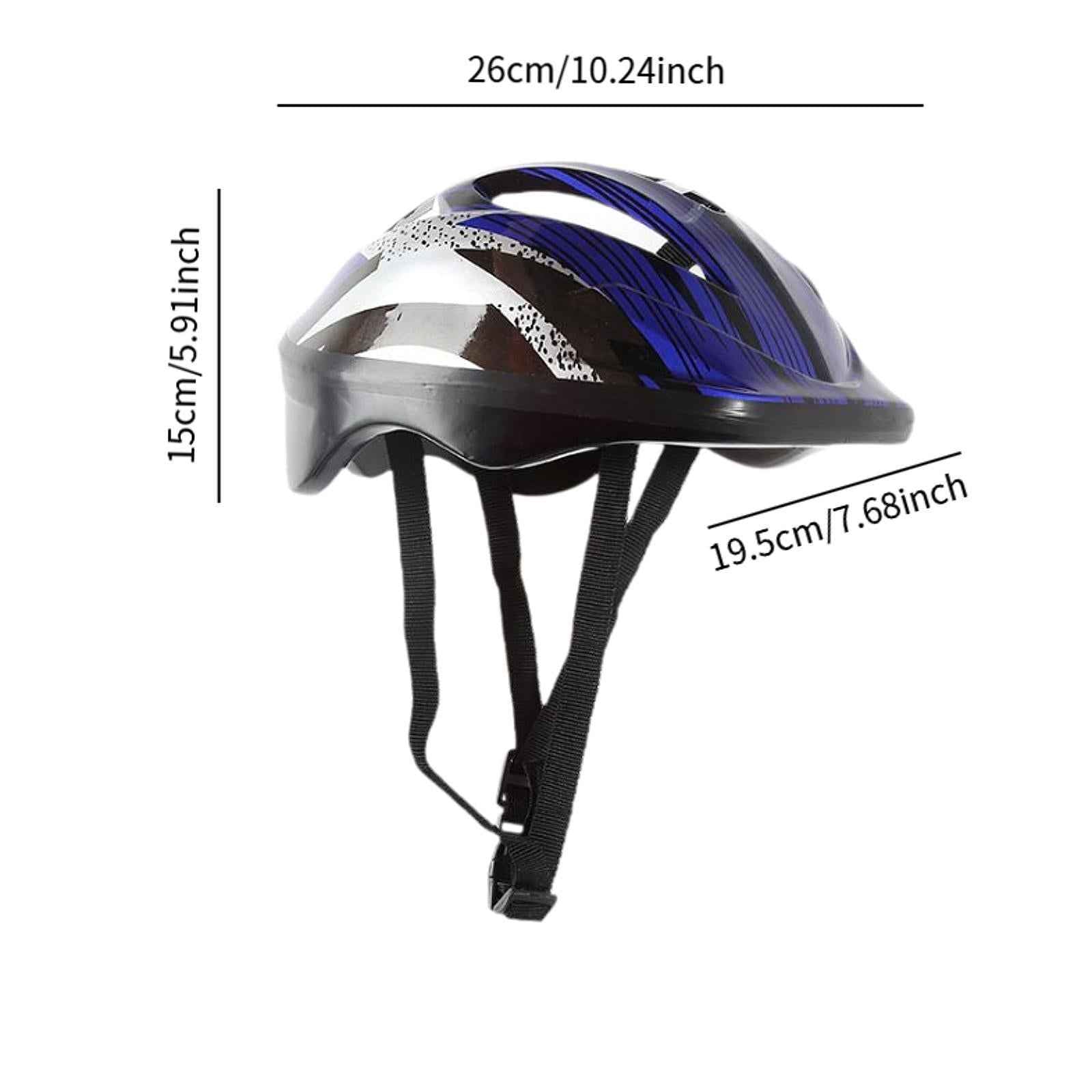 Kids Bike Helmet Skating Helmet for Skateboarding Outdoor Sports Bike Riding Blue