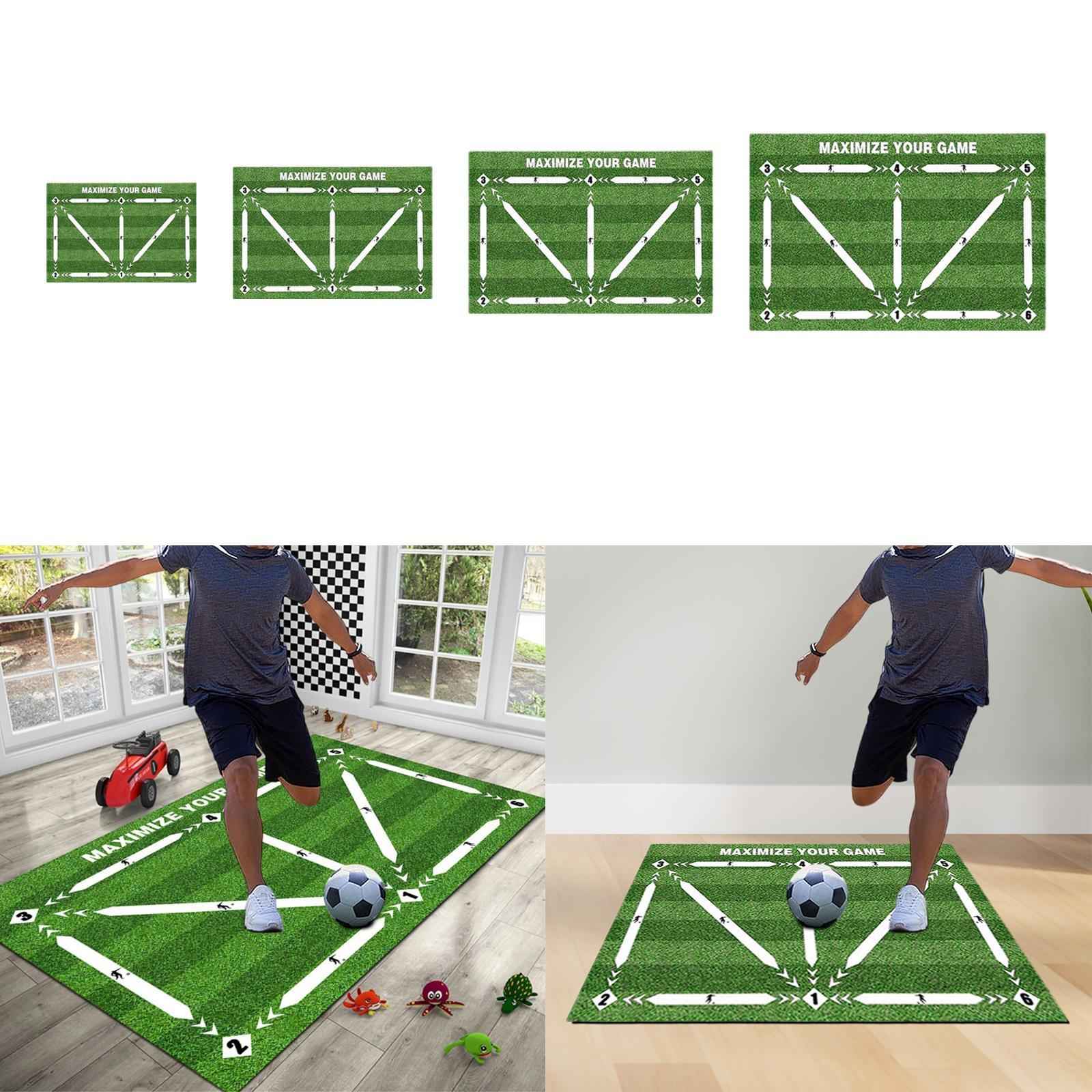 Football Training Mat Child Shock Dribble Silent Starter Soccer Training Mat 40 cmx60 cm