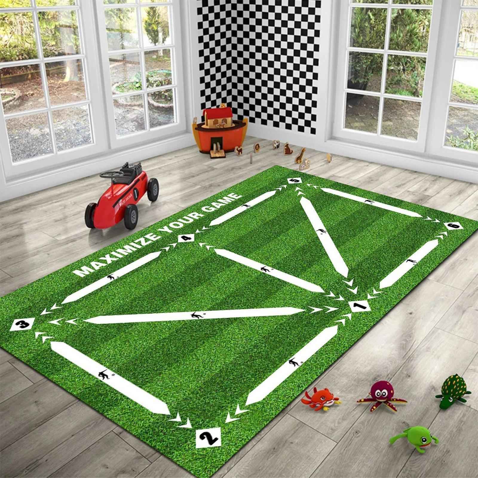 Football Training Mat Child Shock Dribble Silent Starter Soccer Training Mat 40 cmx60 cm