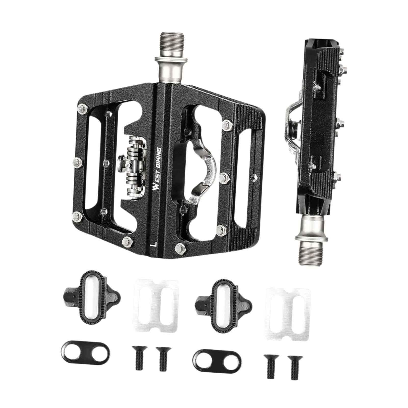 Mountain Bicycle Pedals Replacement Aluminum Alloy Non Skid Road Bike Pedals