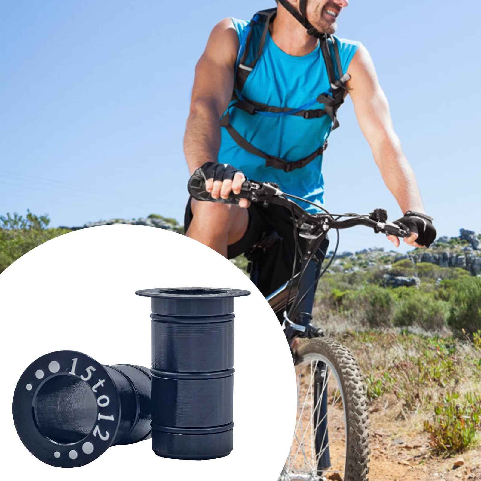 Bicycle Hub Conversion Seat Adapters for Biking Outdoor Sports Mountain Bike Black