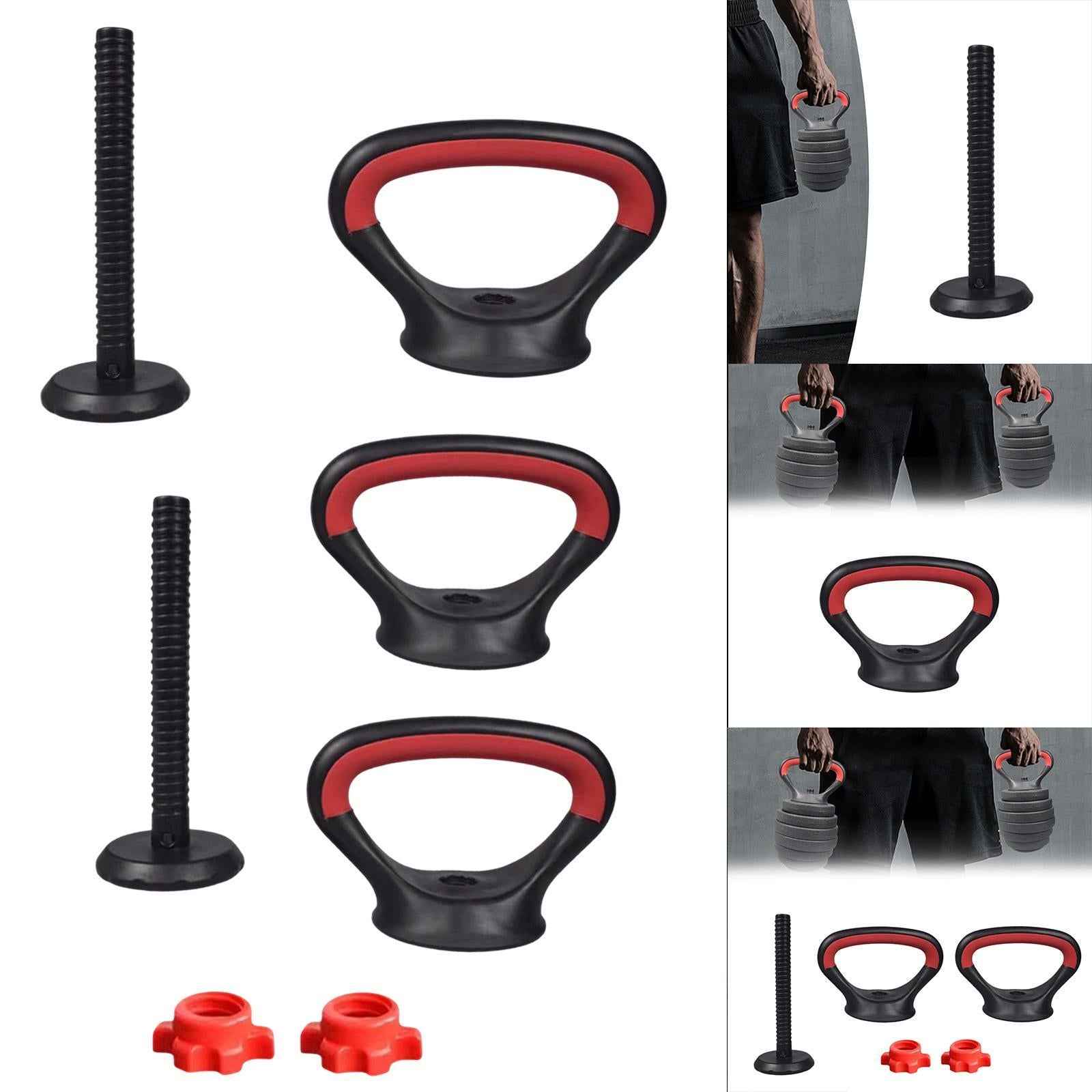 Kettlebell Weight Accessory Grip Handle Fitness for Indoor Home Bodybuilding 1 Bar