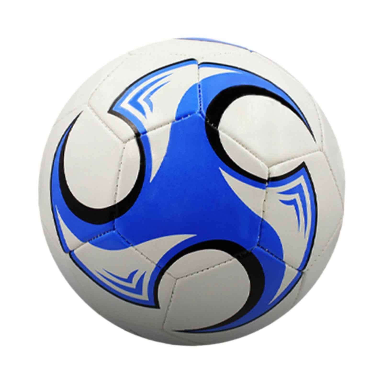 Soccer Ball Size 5 Seamless Stitching Training for Game Practice Gift Blue