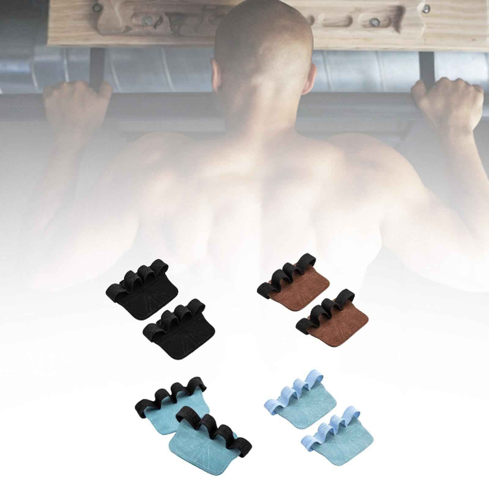 Lifting Grip Pads Palm Protection for Strength Training Exercise Deadlifting Black