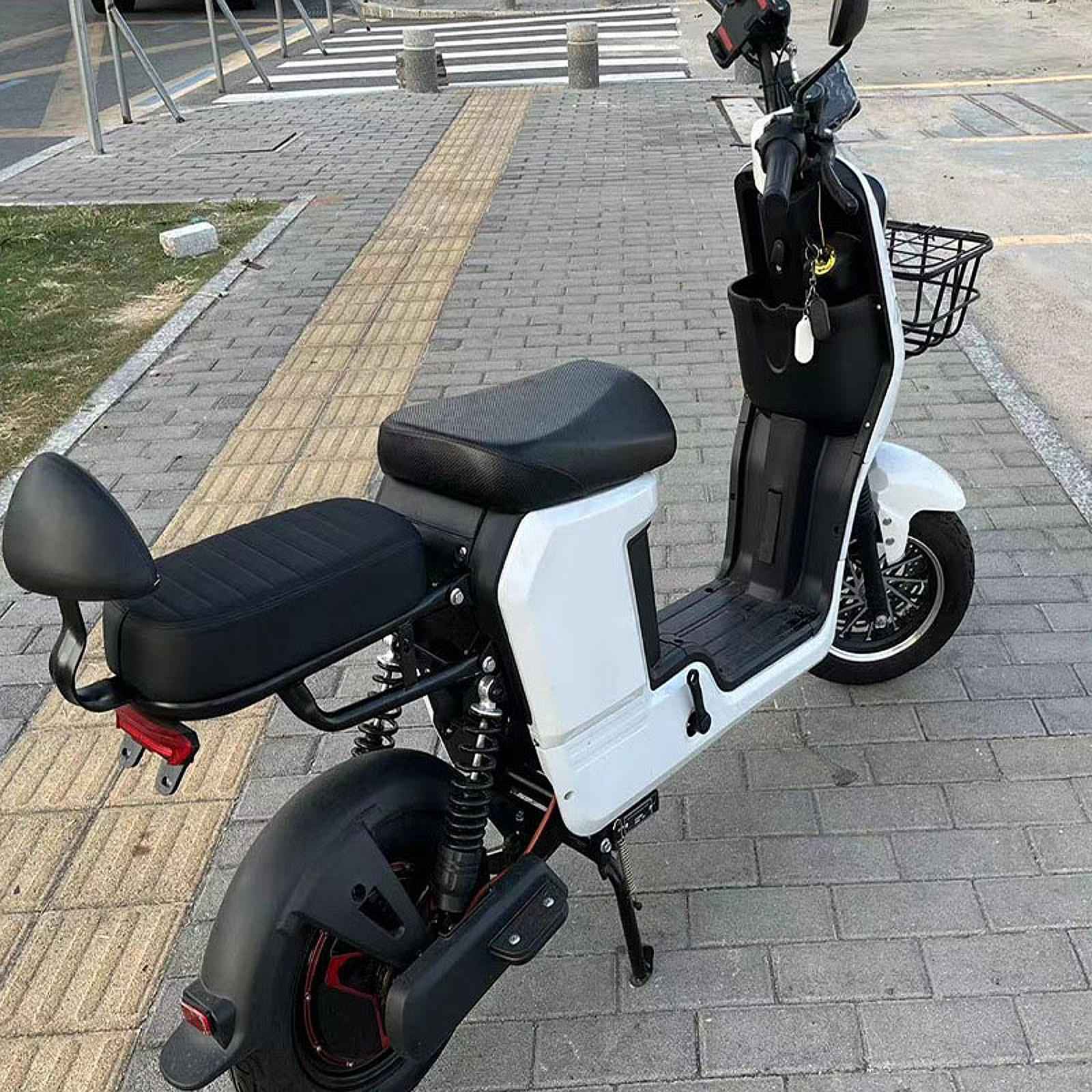 Electric Bike Rear Seat Comfortable Stylish Electric Bicycle Manned Seat Pad With Large Backrest