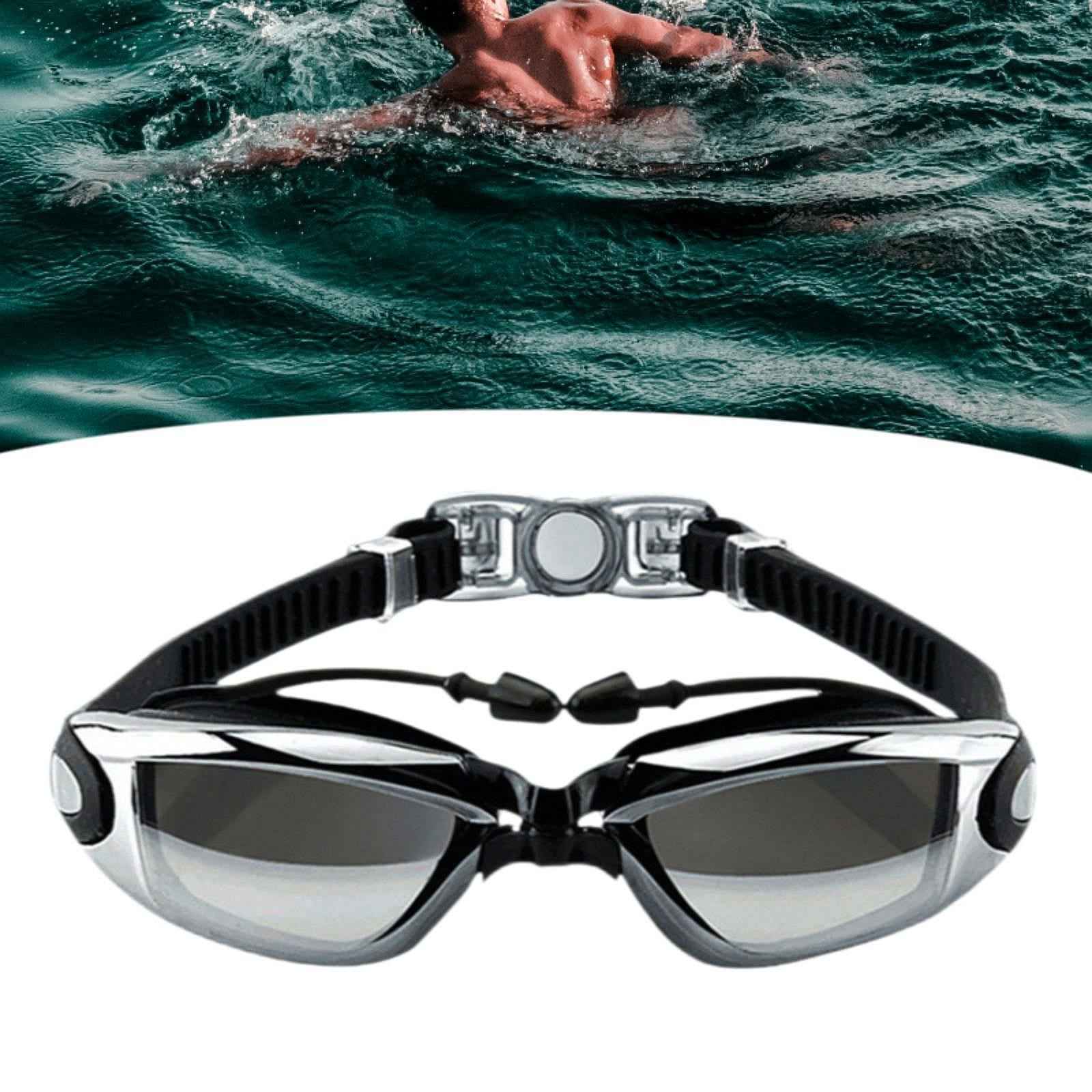 Swimming Goggles Full Protection with Earplug Professional Swim Pool Goggles