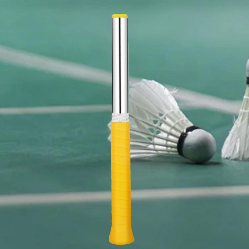 Badminton Racket Swing Trainer Sound Remind Fitness Indoor Outdoor Equipment Orange Advanced