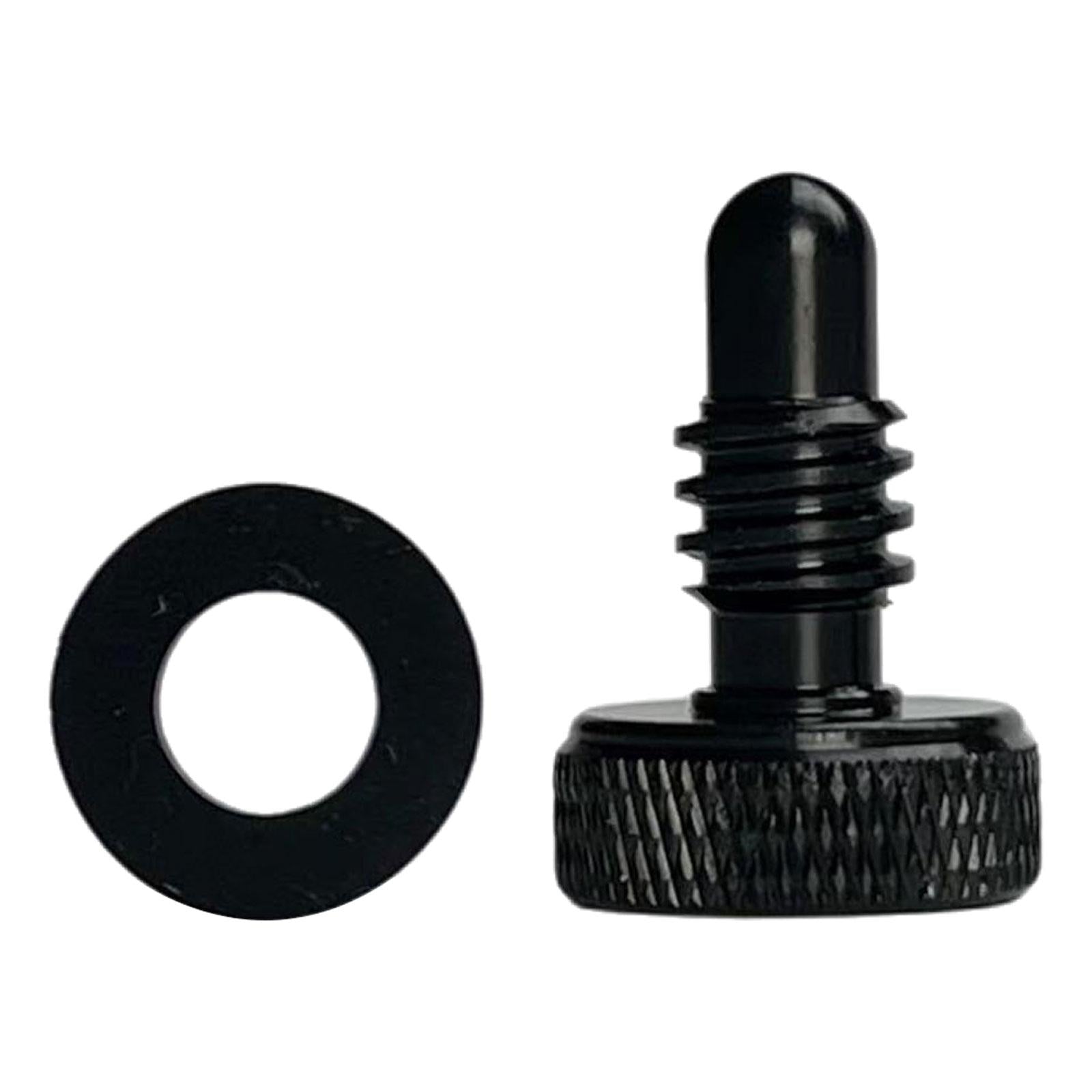 Billiard Cue Bottom Plug Aluminum Alloy Black Pool Cue Stick Joint Protector Style A