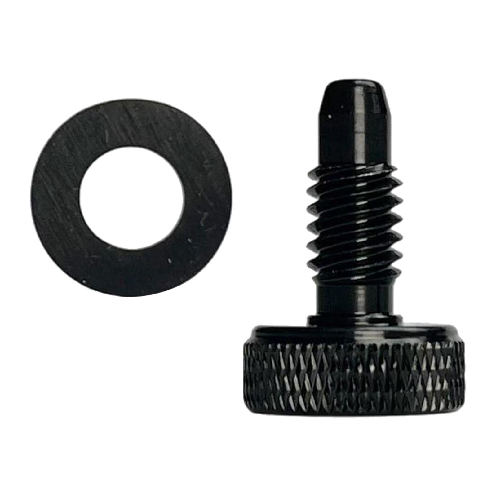 Billiard Cue Bottom Plug Aluminum Alloy Black Pool Cue Stick Joint Protector Style B