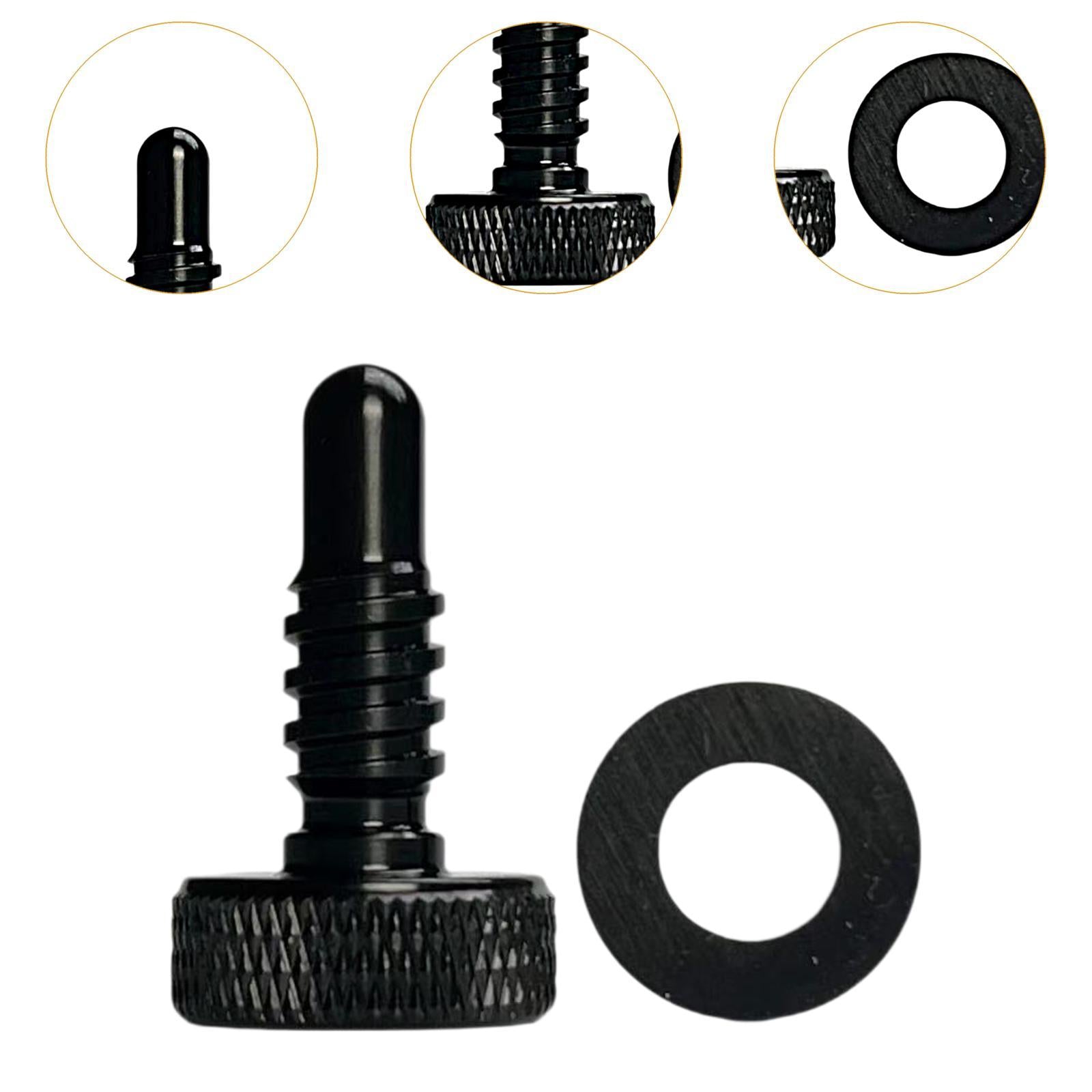 Billiard Cue Bottom Plug with Gasket Accessories for Pool Table Playing Club Height 31 mm