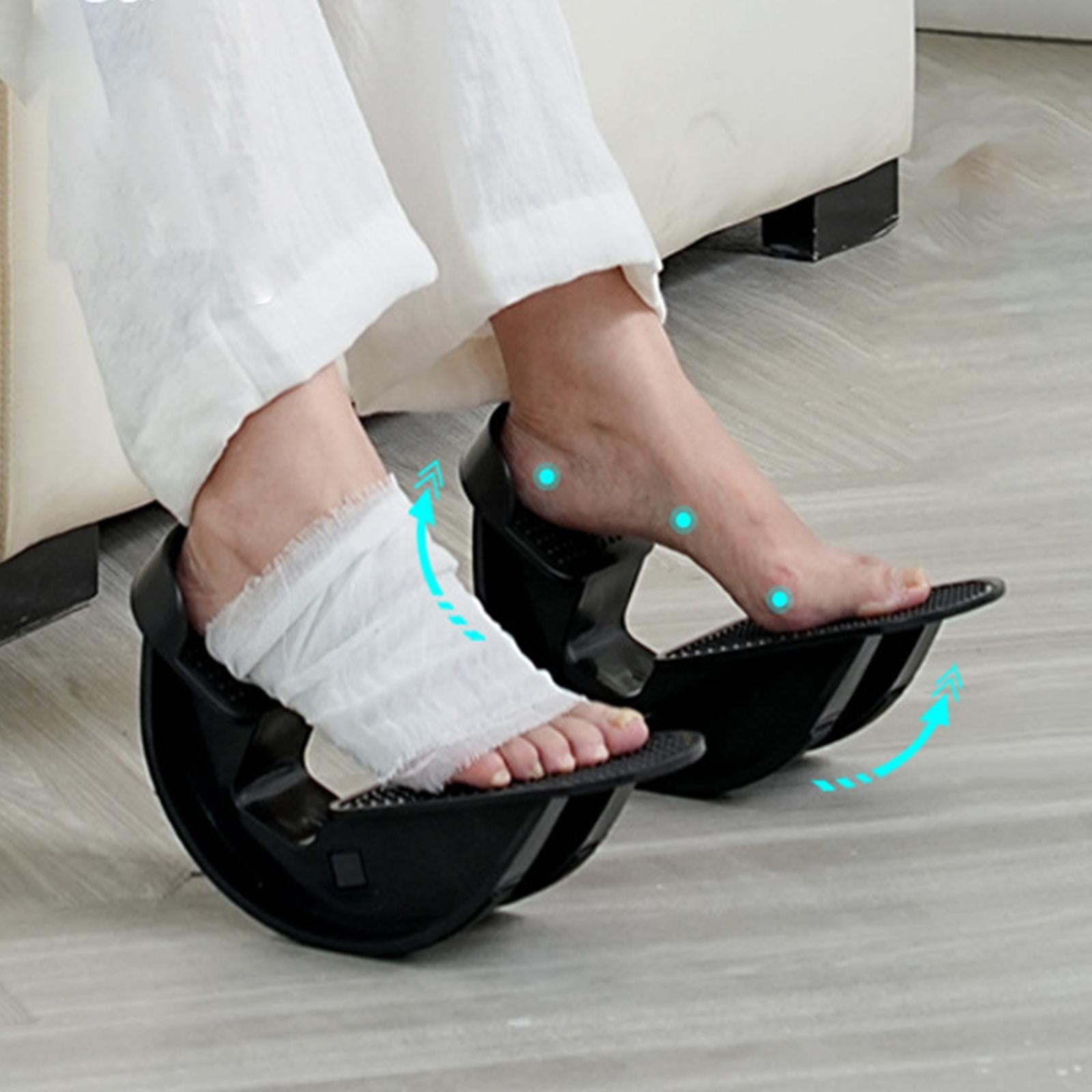Foot Rocker Balance Improves Flexibility Non Slip Calf Stretcher for Plantar Black