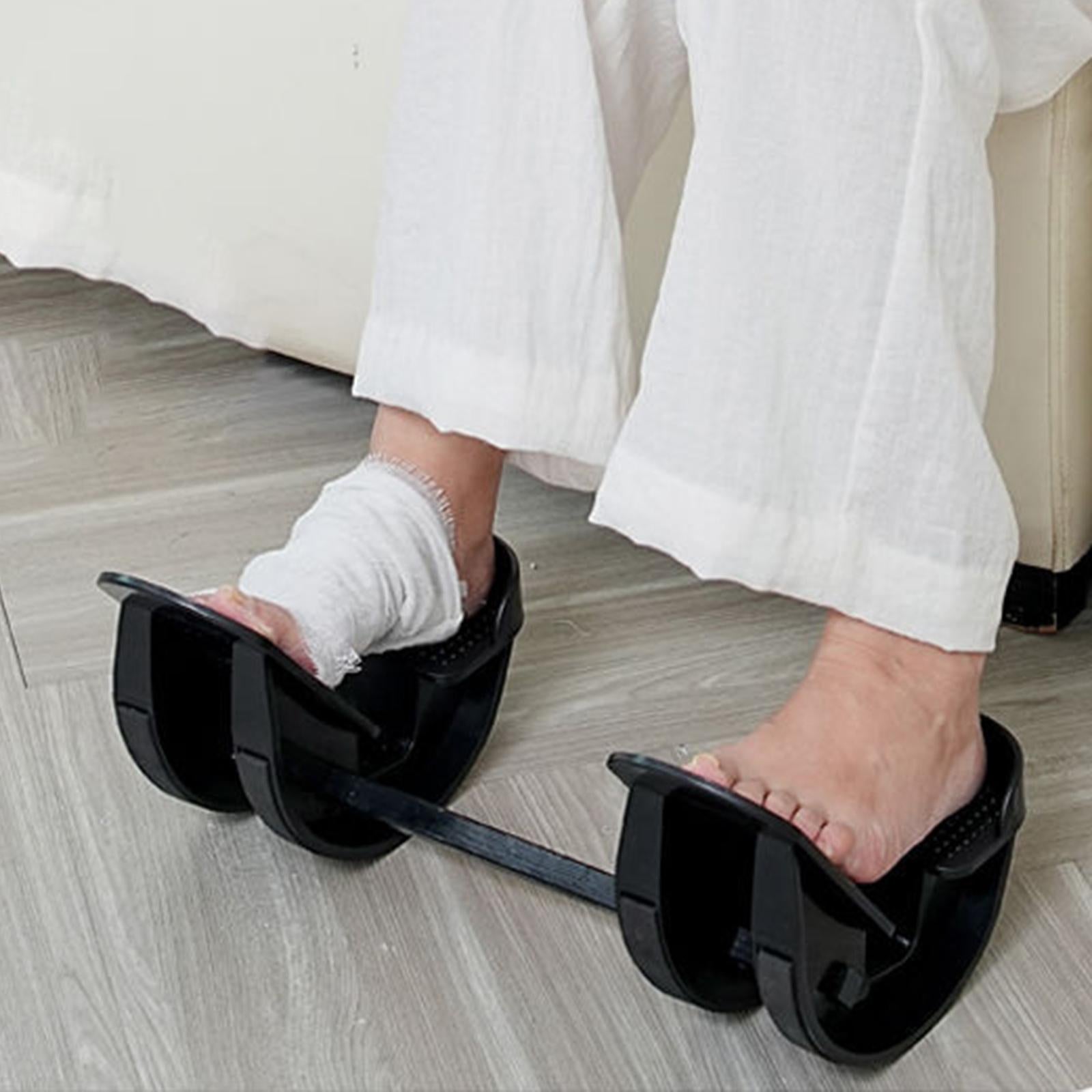 Foot Rocker Balance Improves Flexibility Non Slip Calf Stretcher for Plantar Black