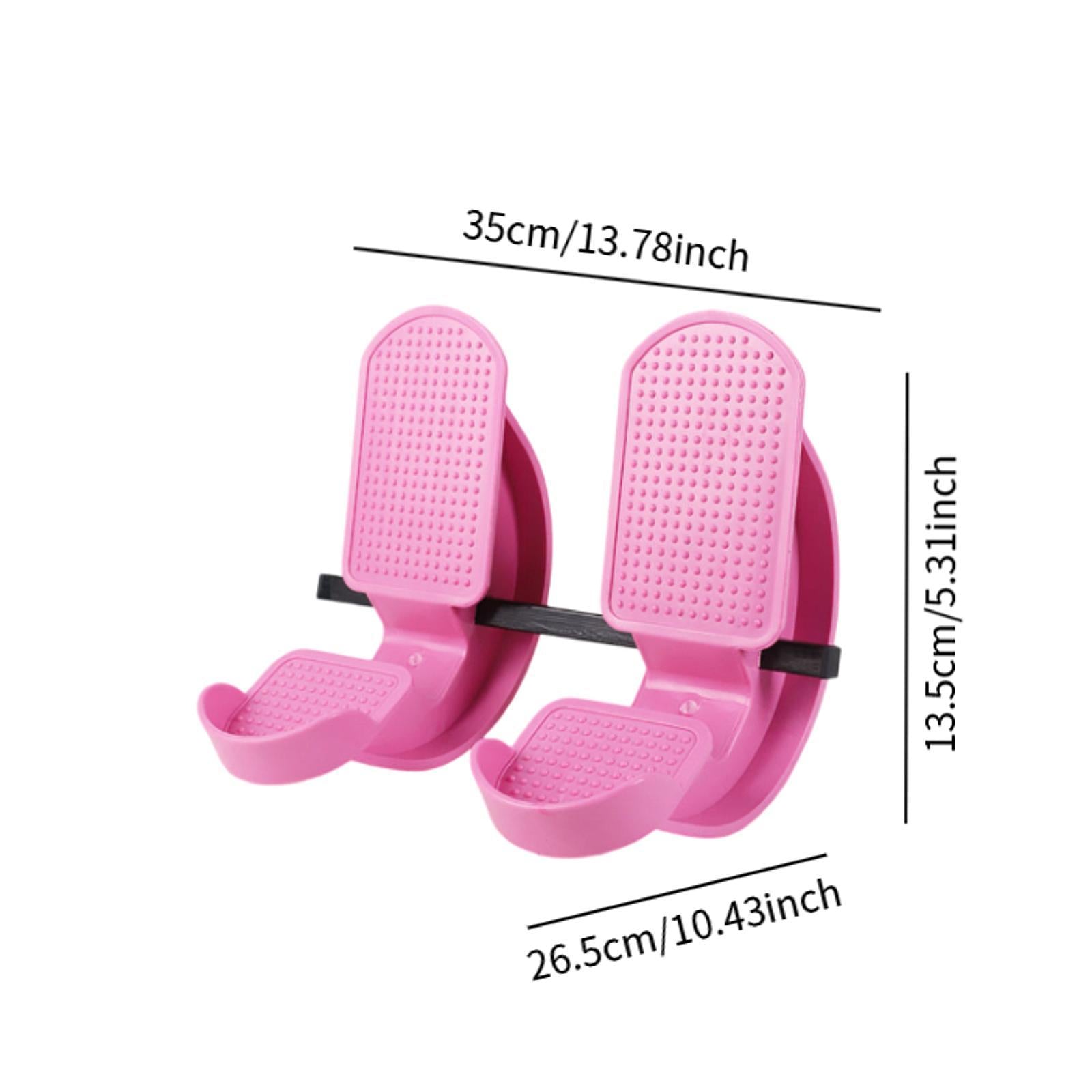 Foot Rocker Balance Improves Flexibility Non Slip Calf Stretcher for Plantar Pink