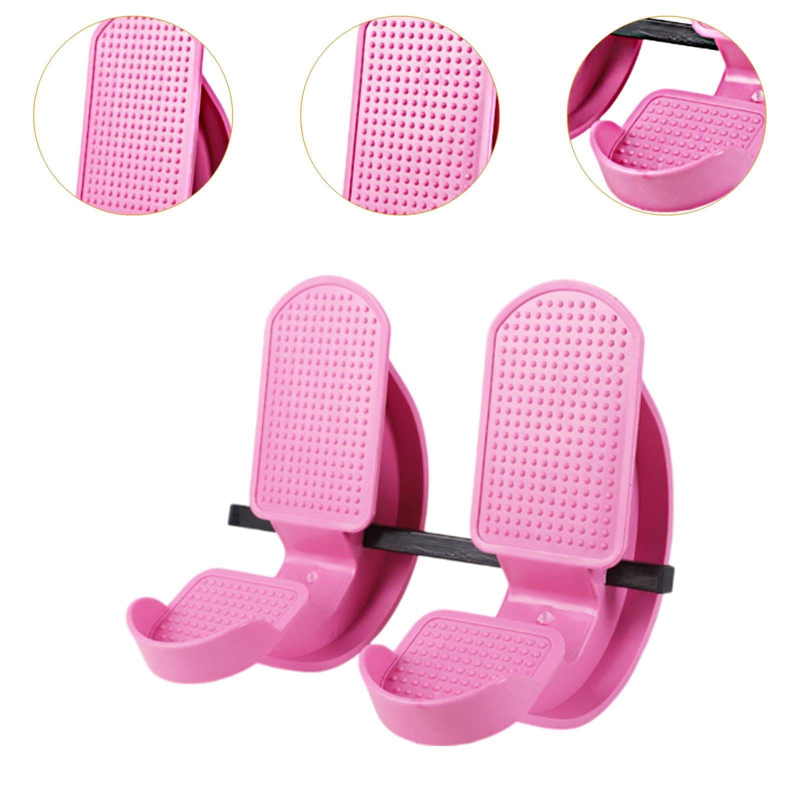 Foot Rocker Balance Improves Flexibility Non Slip Calf Stretcher for Plantar Pink