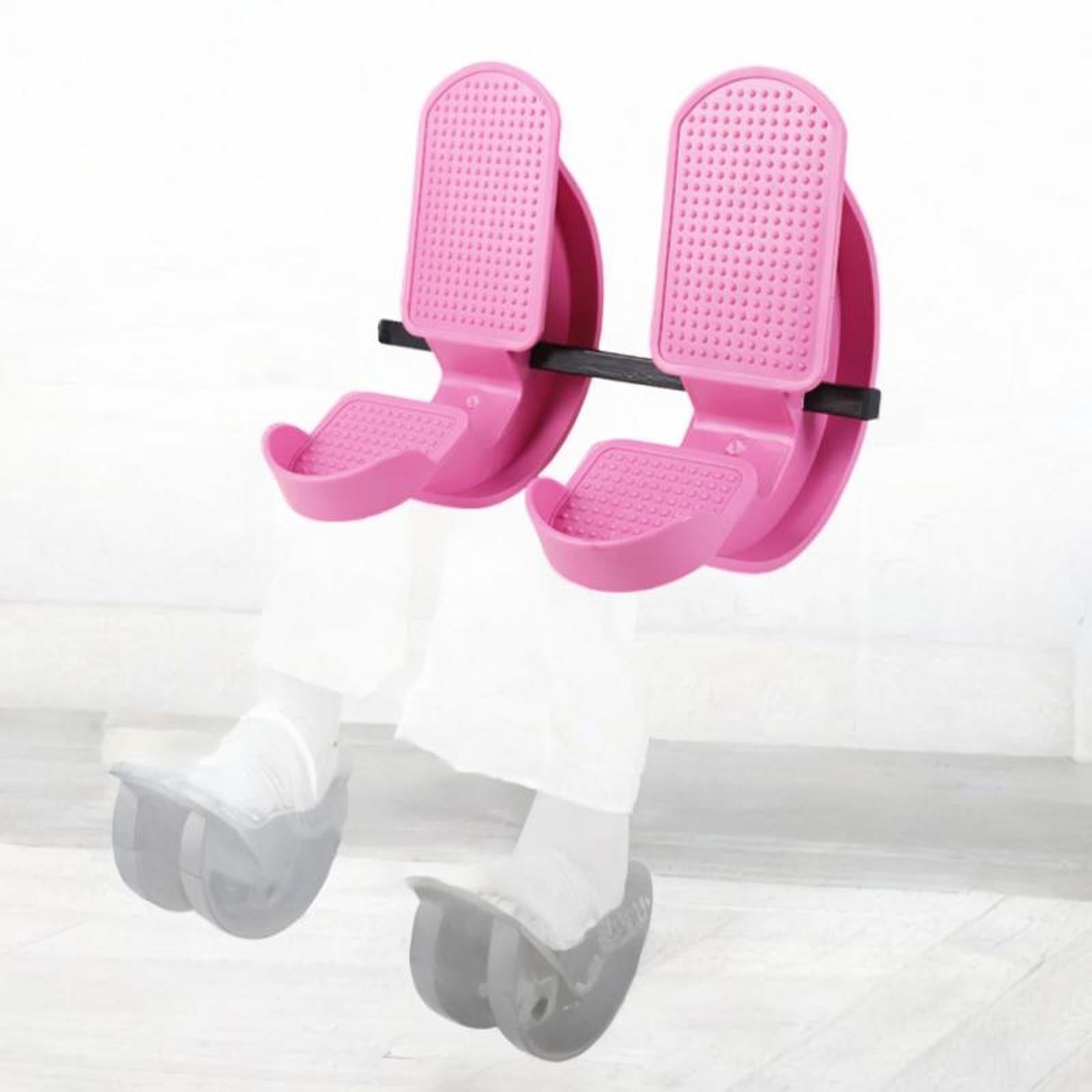 Foot Rocker Balance Improves Flexibility Non Slip Calf Stretcher for Plantar Pink