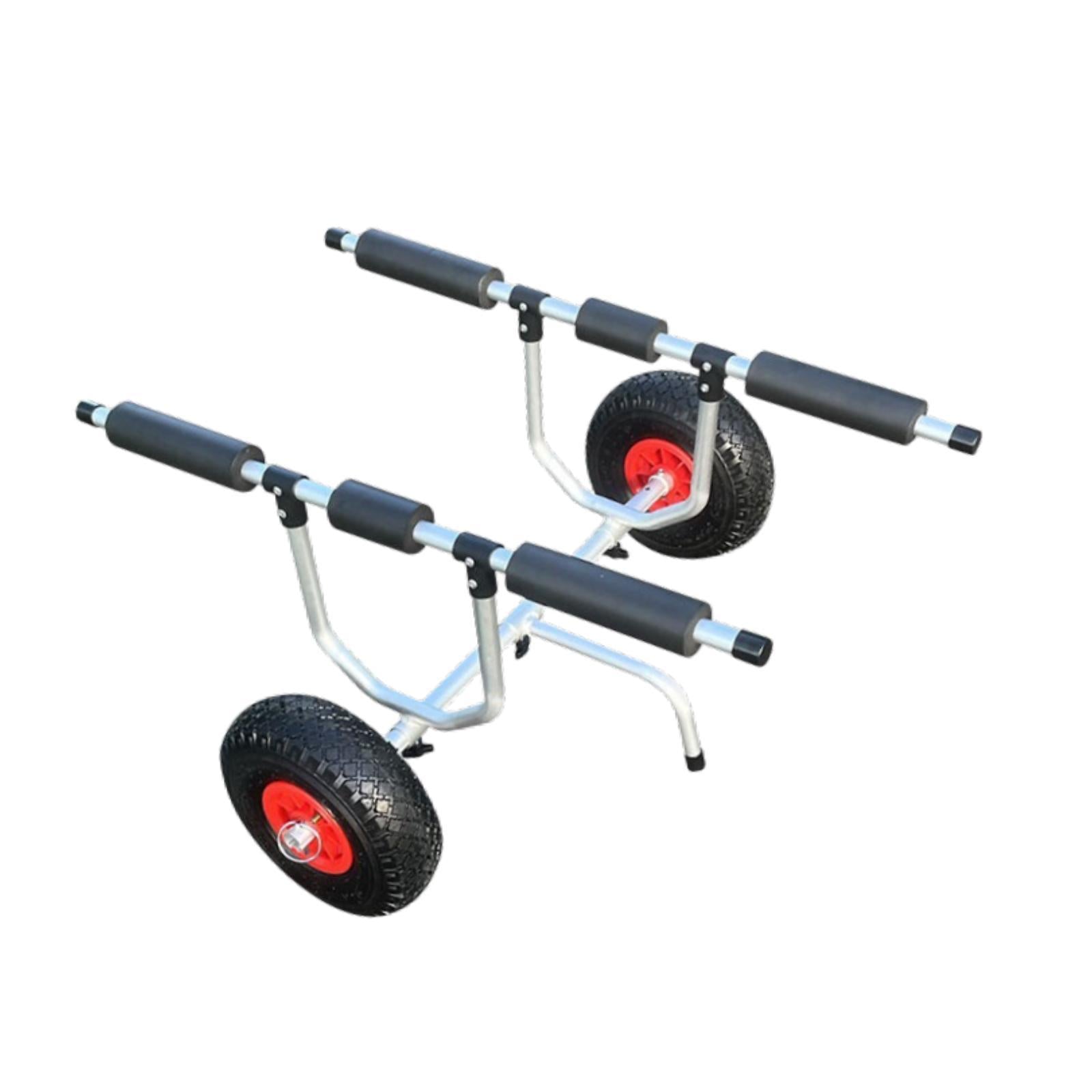 Foldable Kayak Cart Boat Cart for Float Mats Water Sports Outdoor Activities