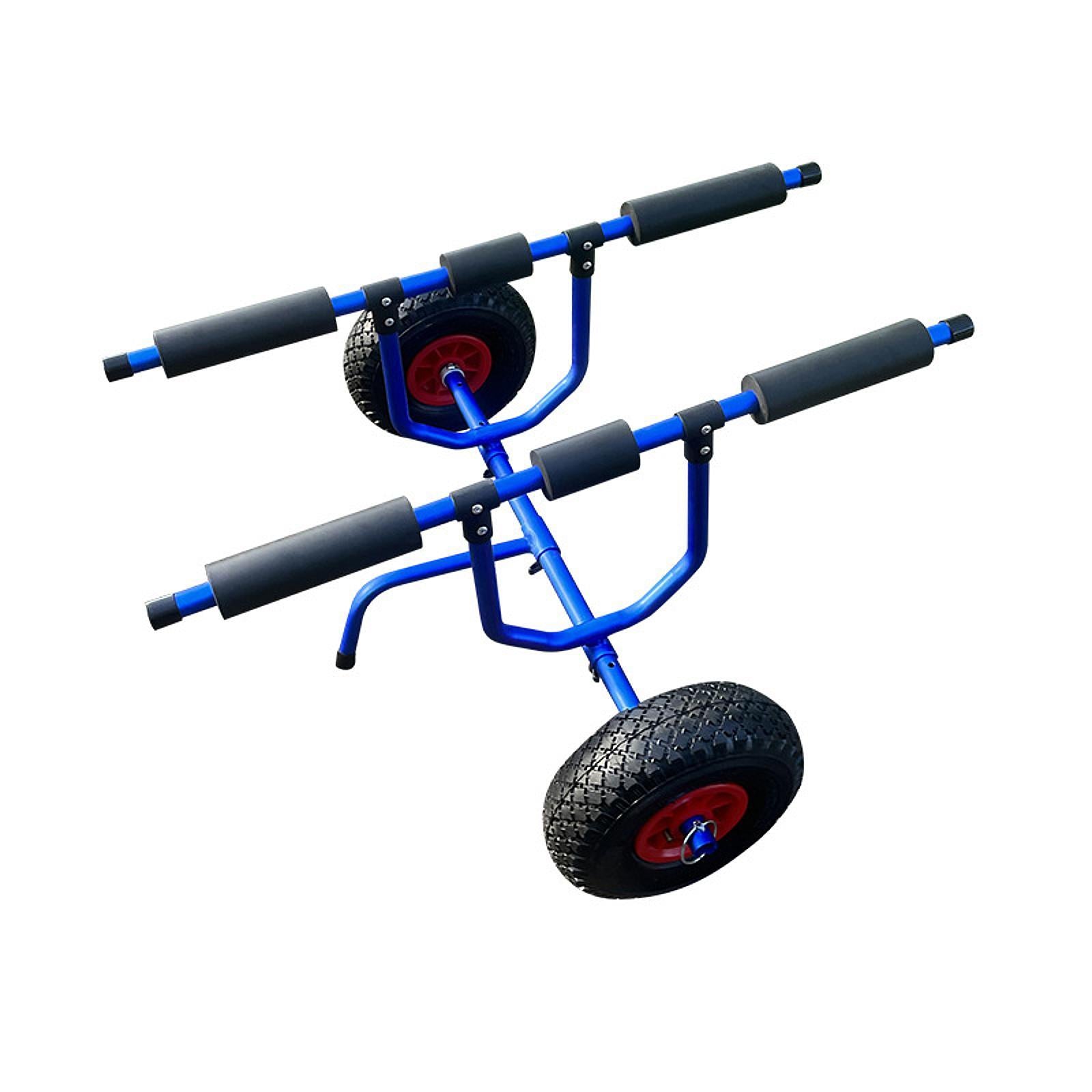 Foldable Kayak Cart Boat Cart for Float Mats Water Sports Outdoor Activities