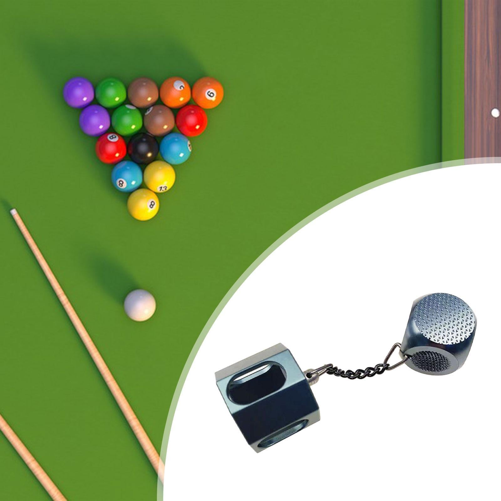 2 in 1 Billiard Chalk Holder Professional Chalk Case for Men Beginners Women Deep Green