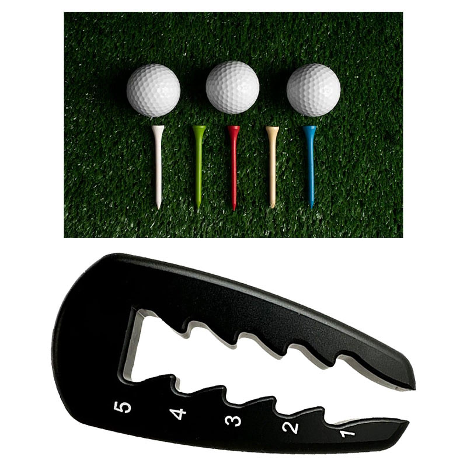 Adjustable Golf Tee Height Tool Practical Golf Tee Height Adjuster