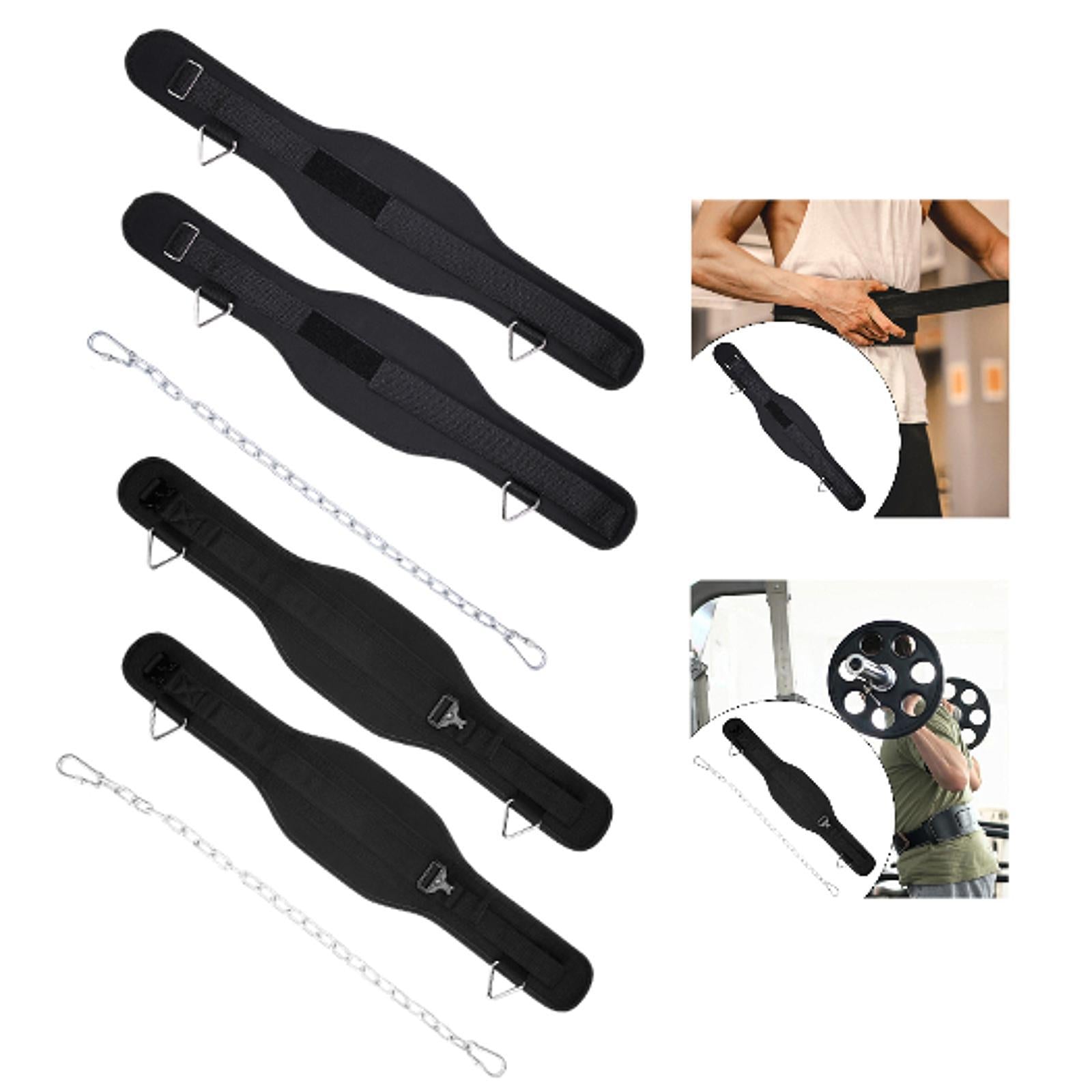 Dip Belt for Weight Lifting Widened Dipping Belt for Squats Exercise Pullups 294g No Chain