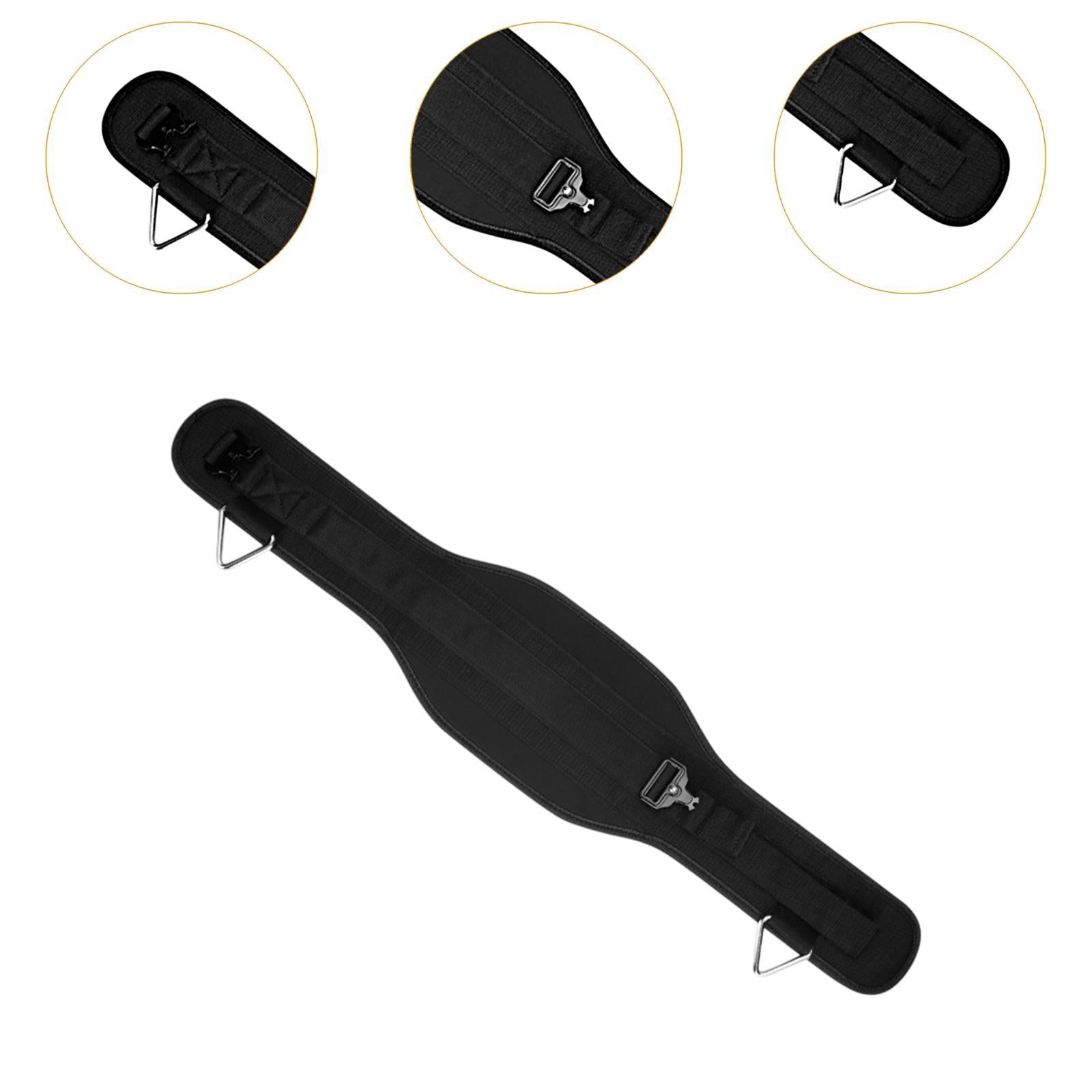 Dip Belt for Weight Lifting Widened Dipping Belt for Squats Exercise Pullups 400g No Chain