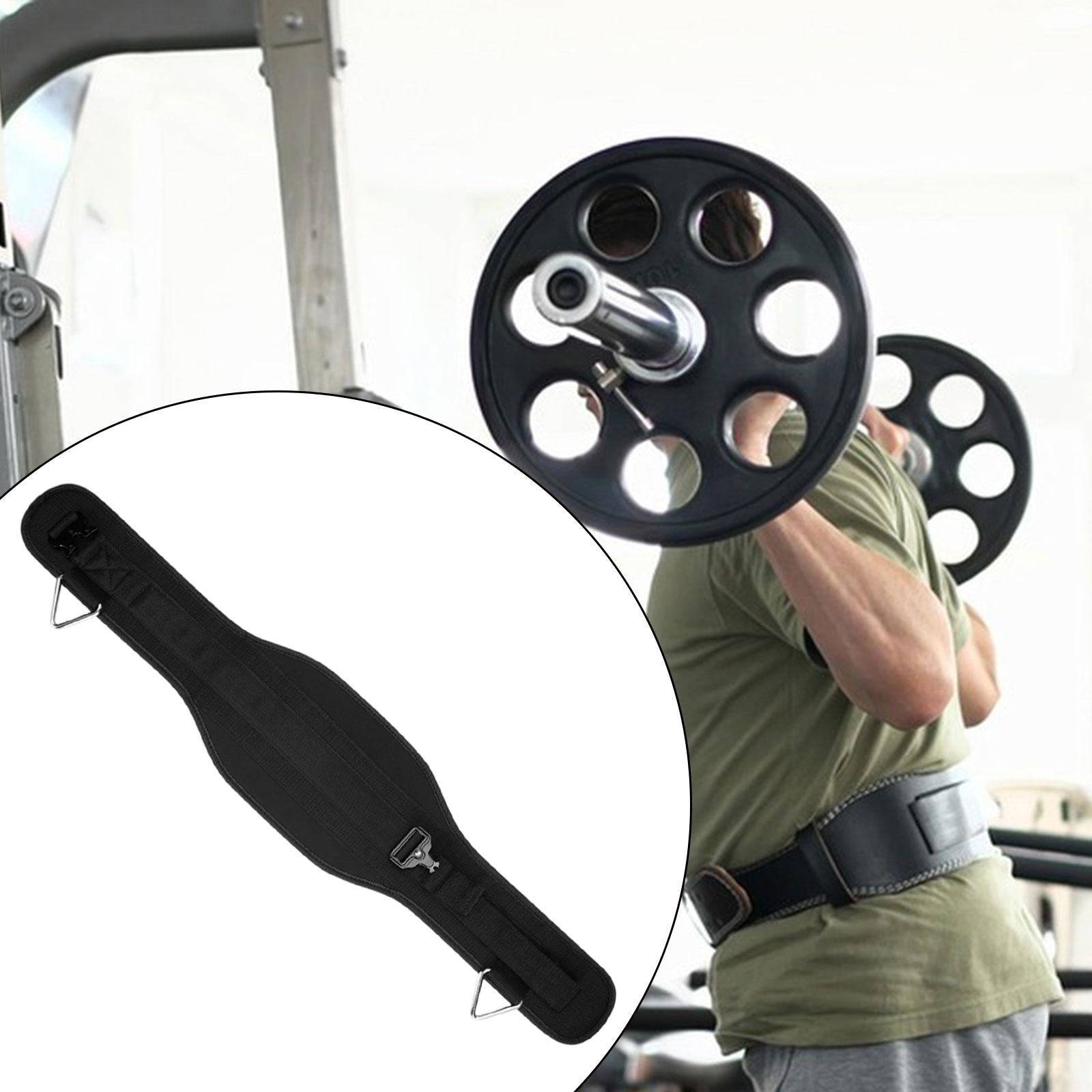 Dip Belt for Weight Lifting Widened Dipping Belt for Squats Exercise Pullups 400g No Chain