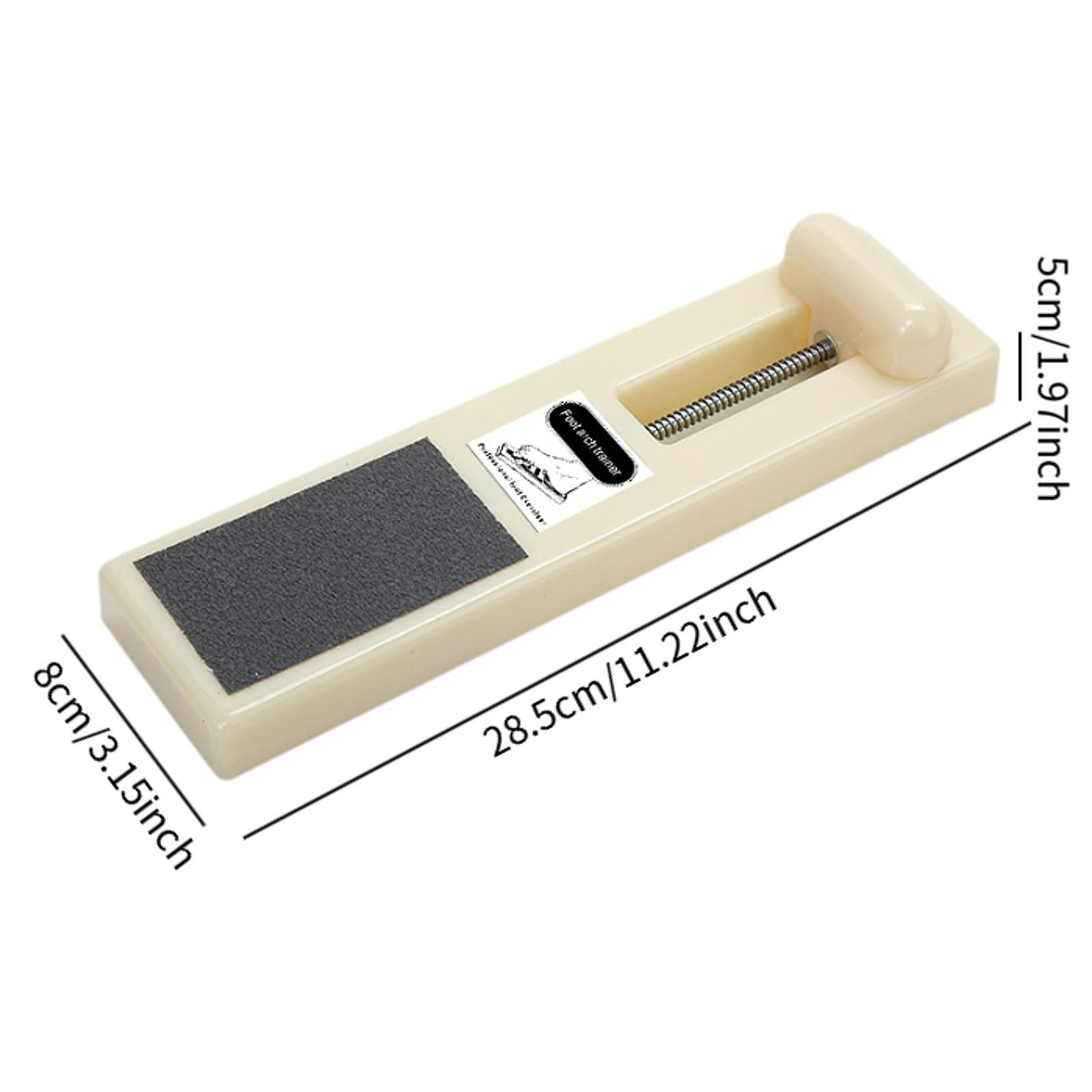 Ballet Dance Toe Trainer Fitness Home Gym Portable Workout Foot Arch Trainer Beige Low Resistanc