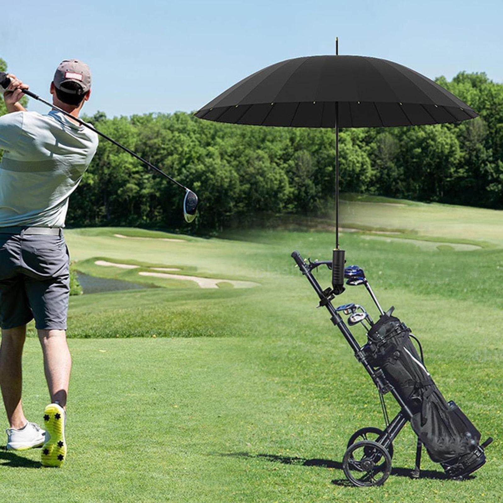 Golf Umbrella Holder Adjustable Angle Bracket Windproof Golf Equipment Stand