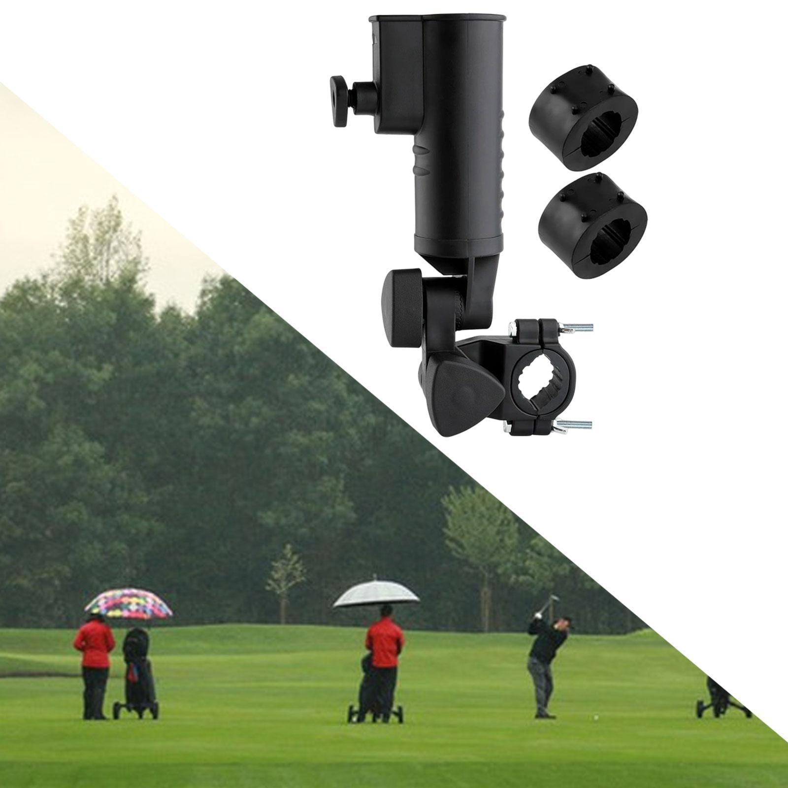 Golf Umbrella Holder Adjustable Angle Bracket Windproof Golf Equipment Stand