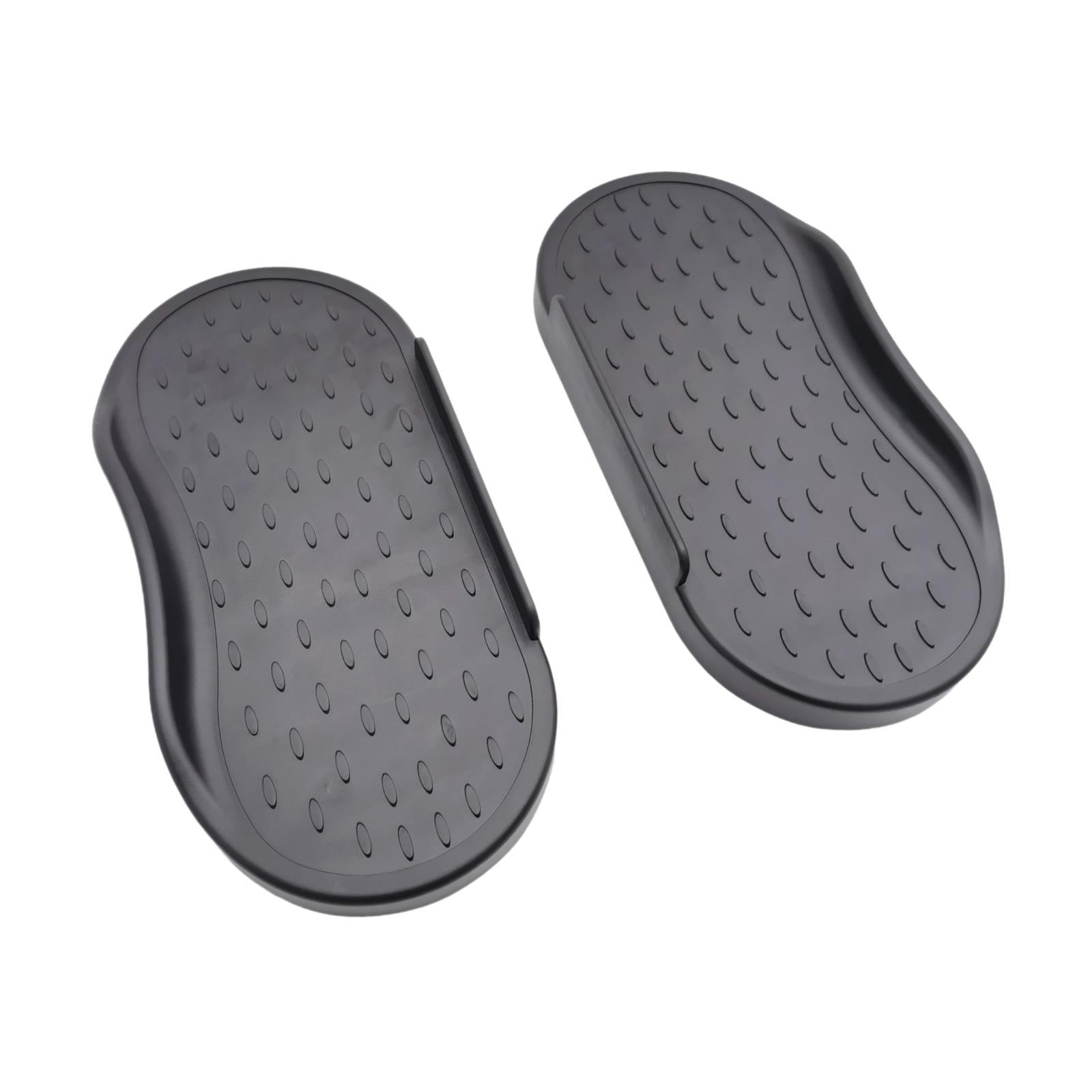2 Pieces Elliptical Machine Foot Pedals Fitness Equipment Footboard 2PCS
