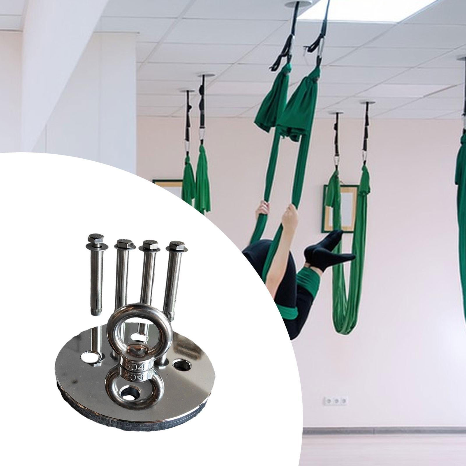Yoga Mount Anchor Versatile Ceiling Wall Hook for Hammock Indoor Aerial Yoga Non Rotating