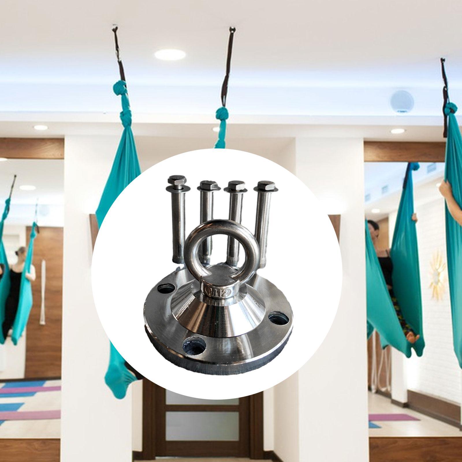 Yoga Mount Anchor Versatile Ceiling Wall Hook for Hammock Indoor Aerial Yoga Rotating