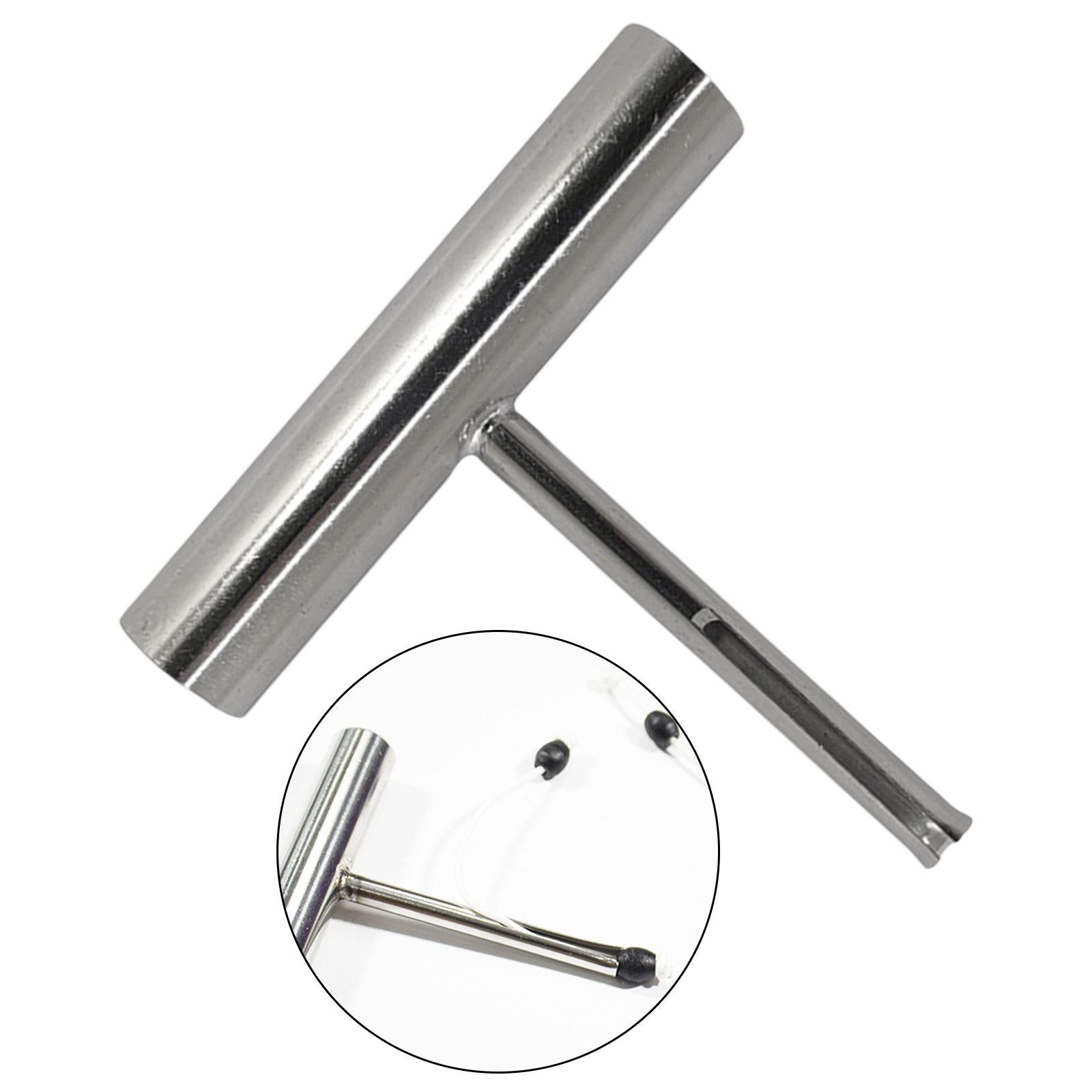 Fishing Tube Tool T Shaped Versatile Handle for Spearfishing Ice Fishing Adults