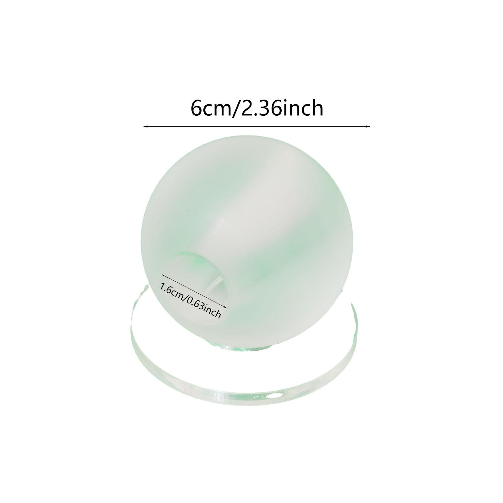 Billiard Stroke Trainer Portable for Beginners Glass Cue Ball Stroke Trainer 16mm