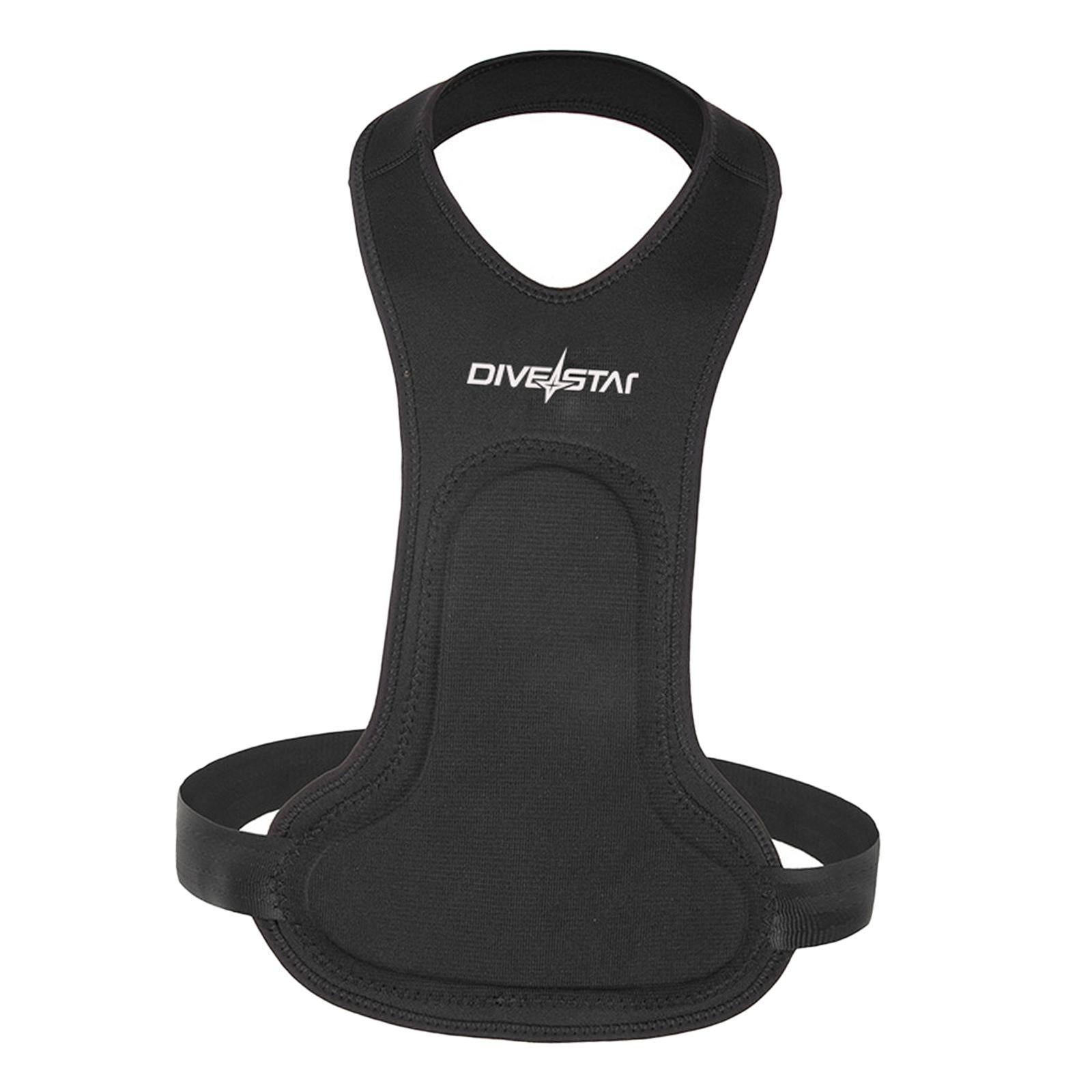 Neoprene Spearfishing Chest Pad for Freediving Scuba Spearfishing Snorkeling