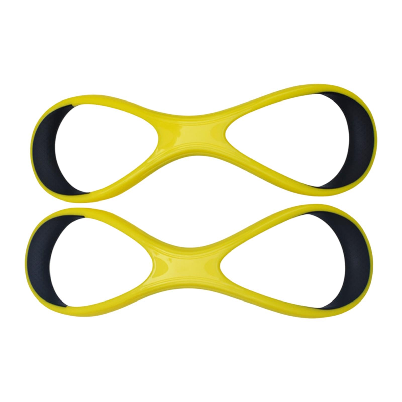 Forearm Fulcrum Fin Teaching 8 Word Auxiliary Professional Swim Webbed Glove Yellow L