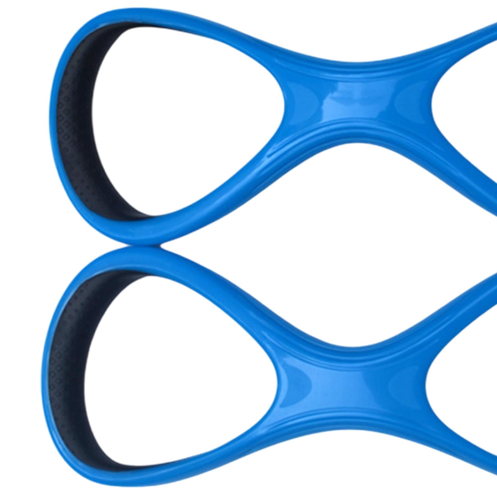 Forearm Fulcrum Fin Teaching 8 Word Auxiliary Professional Swim Webbed Glove Blue S