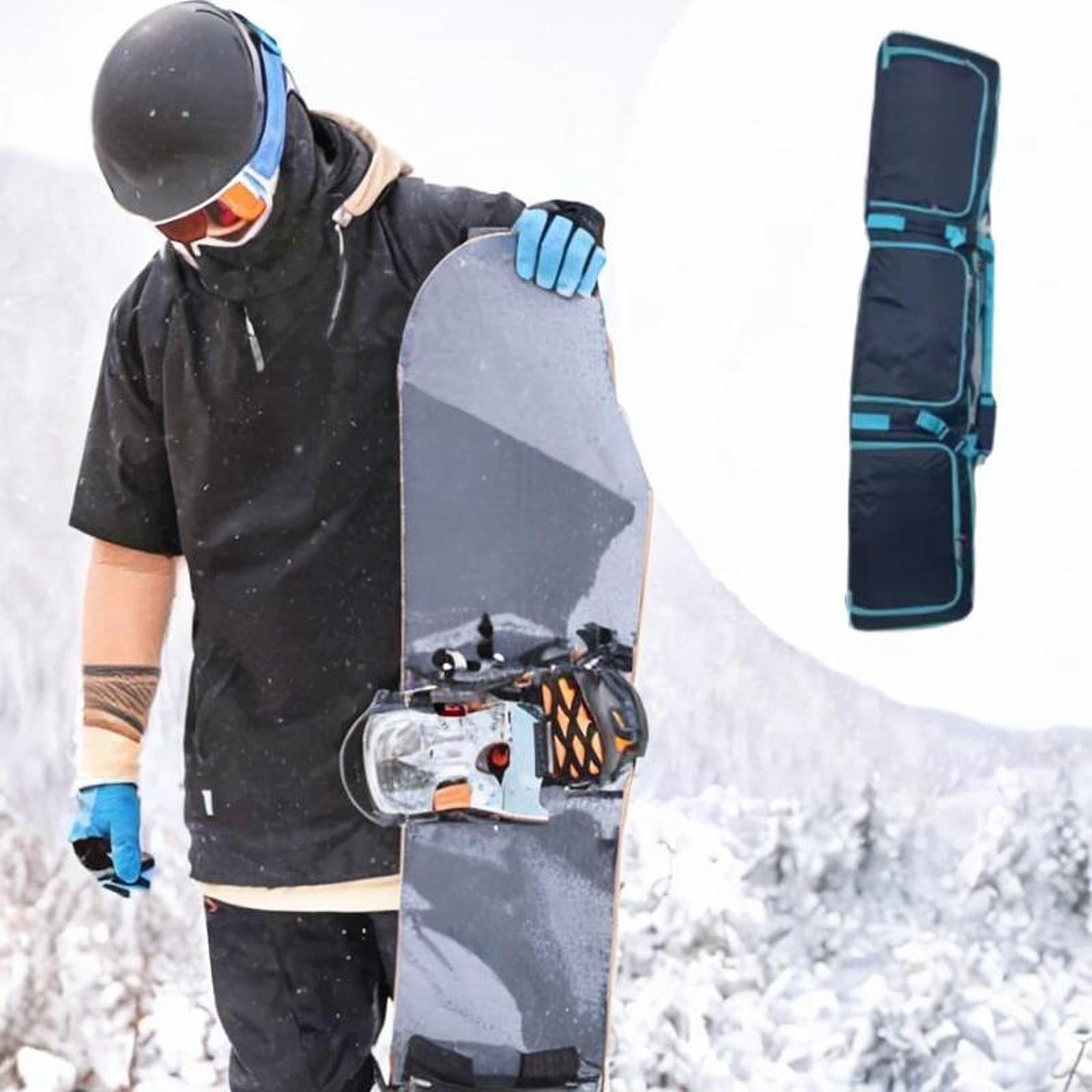 Ski Bag Wheeled Travel Outdoor Skiing Waterproof Winter Sports Snowboard Bag