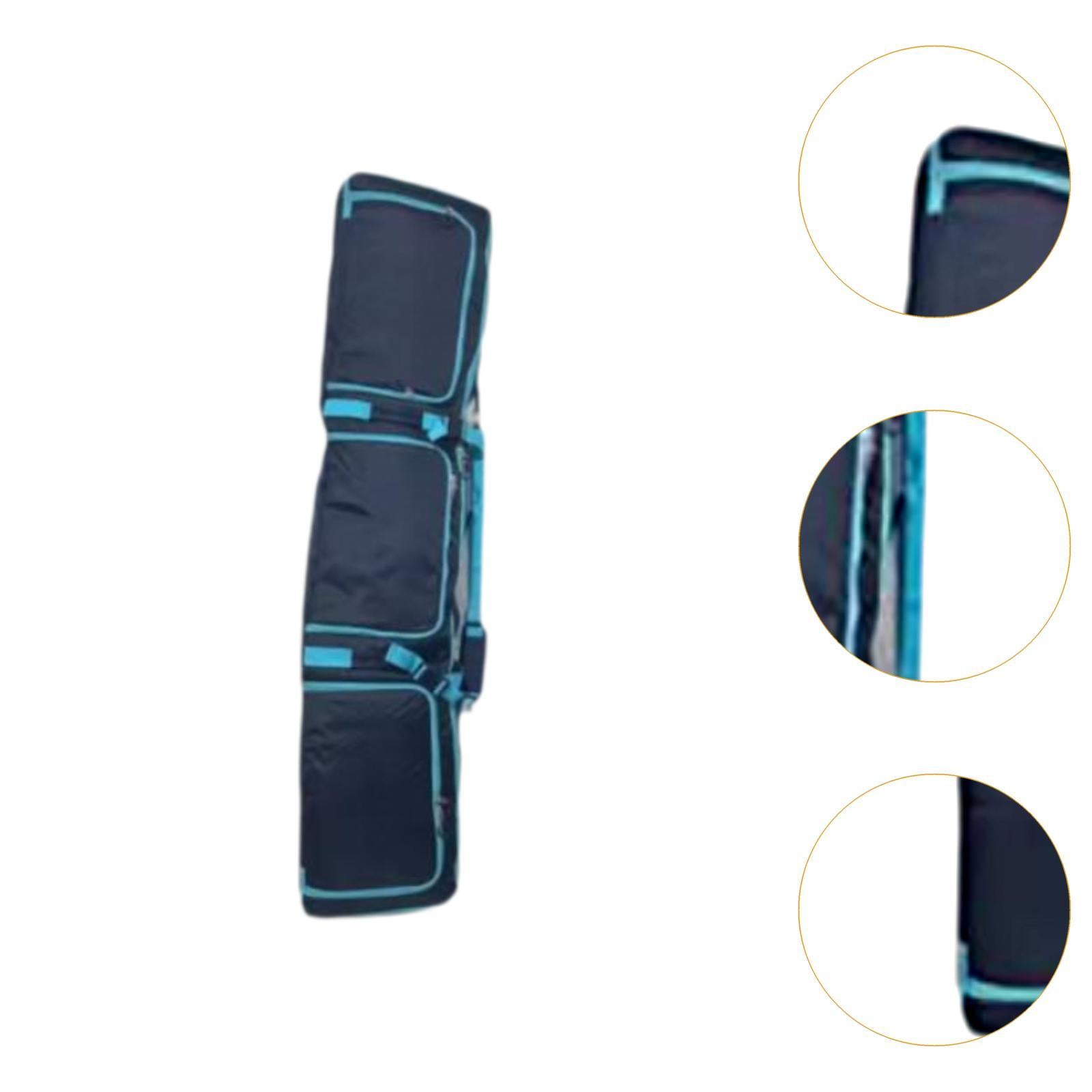 Ski Bag Wheeled Travel Outdoor Skiing Waterproof Winter Sports Snowboard Bag