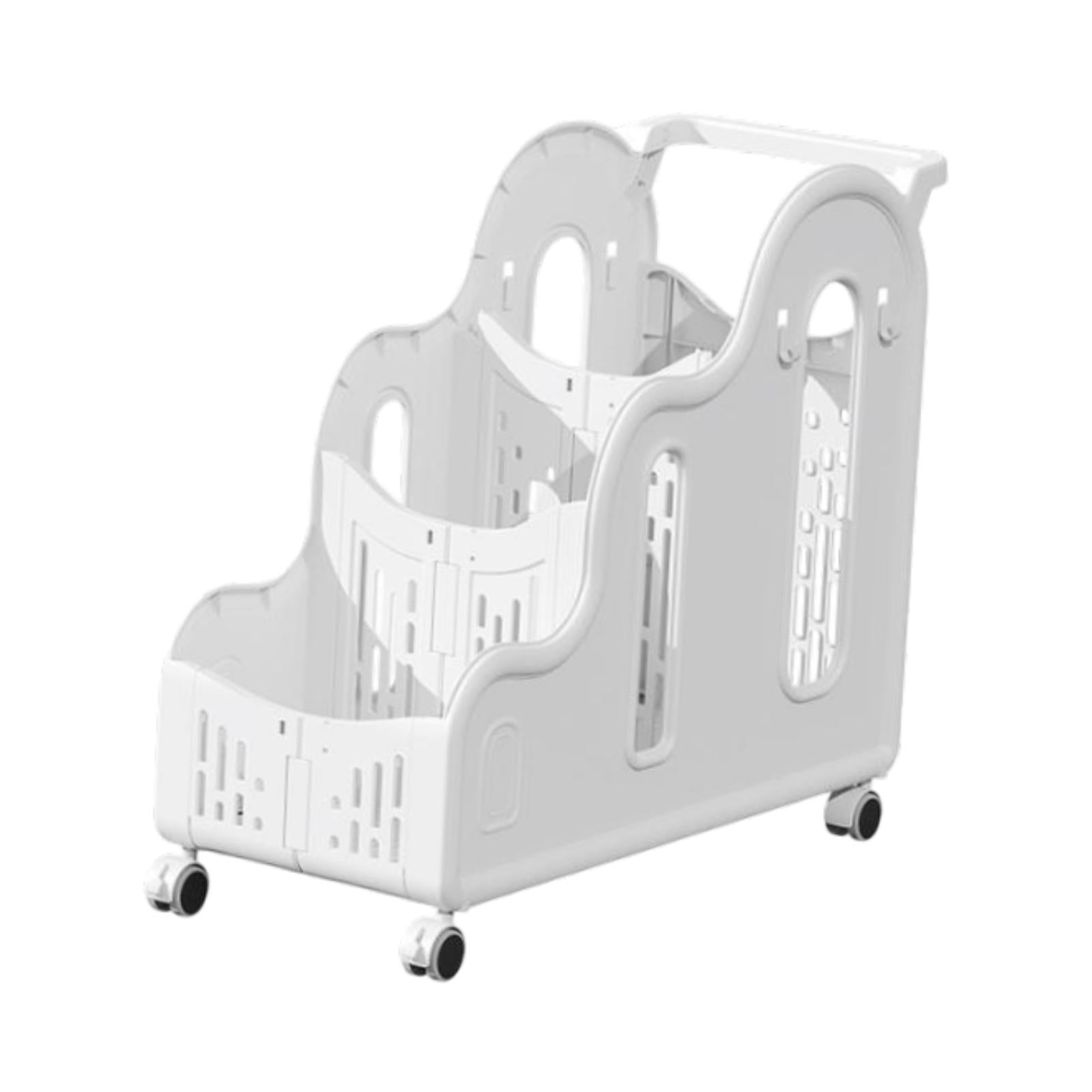 Yoga Mat Storage Rack Dumbbells Multifunction Yoga Block Fitness Weight Rack Handle White