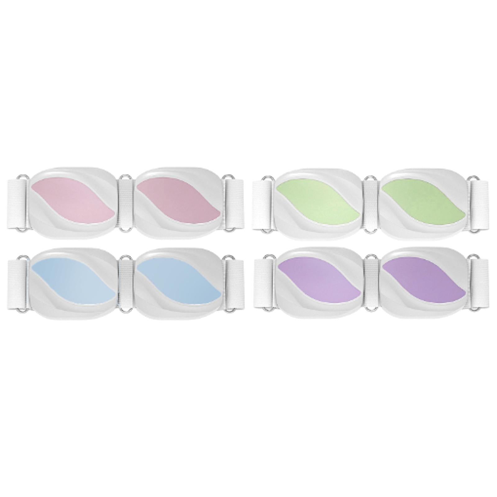 Wireless Slimming Belt Lightweight Abdominal Massager for Waist Home Kitchen White Pink