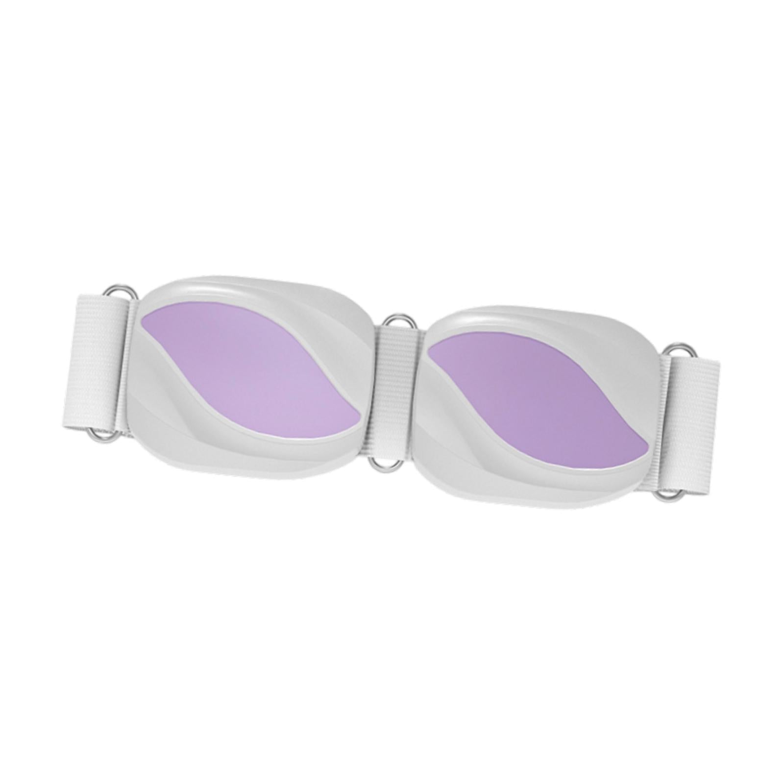 Wireless Slimming Belt Lightweight Abdominal Massager for Waist Home Kitchen White Purple
