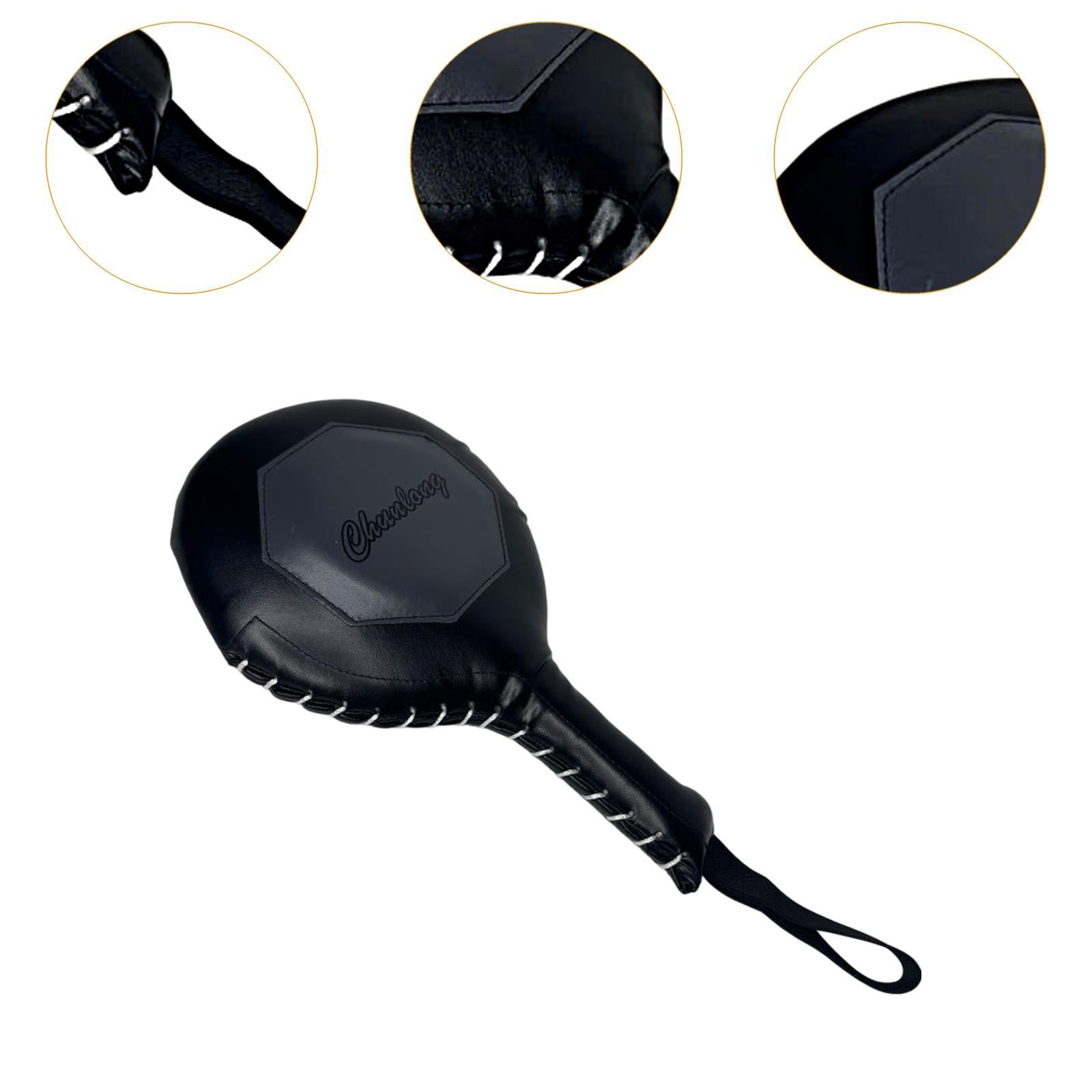 Taekwondo Kick Pad Kickboxing Pad Sparring for Sports Punching Practice Black Gray