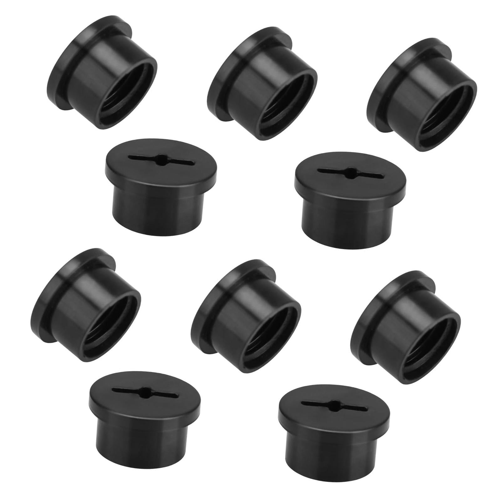 10Pcs Football Helmet Bladder Valve Screws Stabilization Valve Retainer Caps