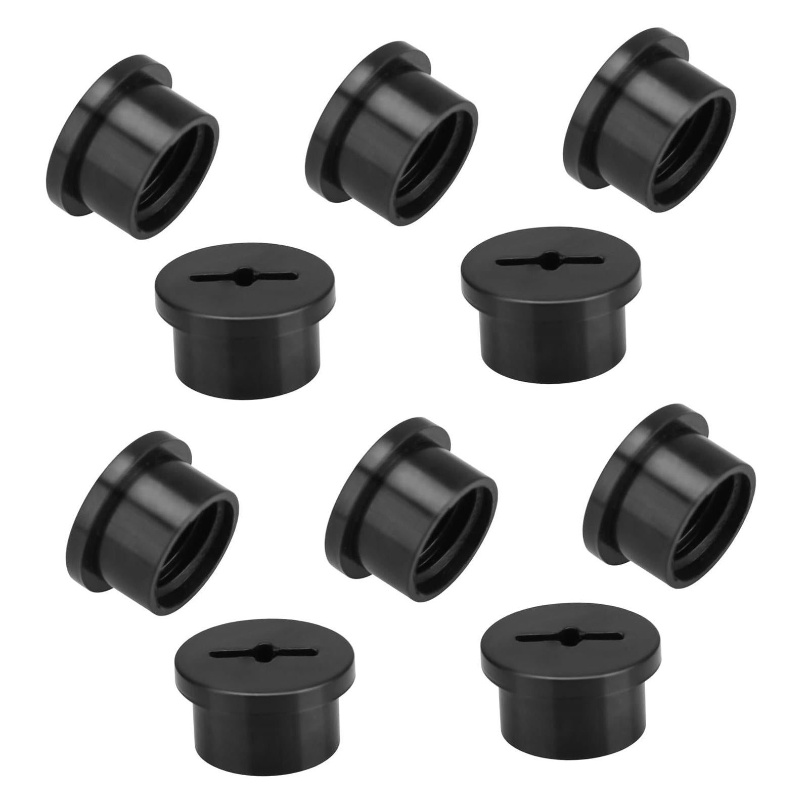 10Pcs Football Helmet Bladder Valve Screws Stabilization Valve Retainer Caps